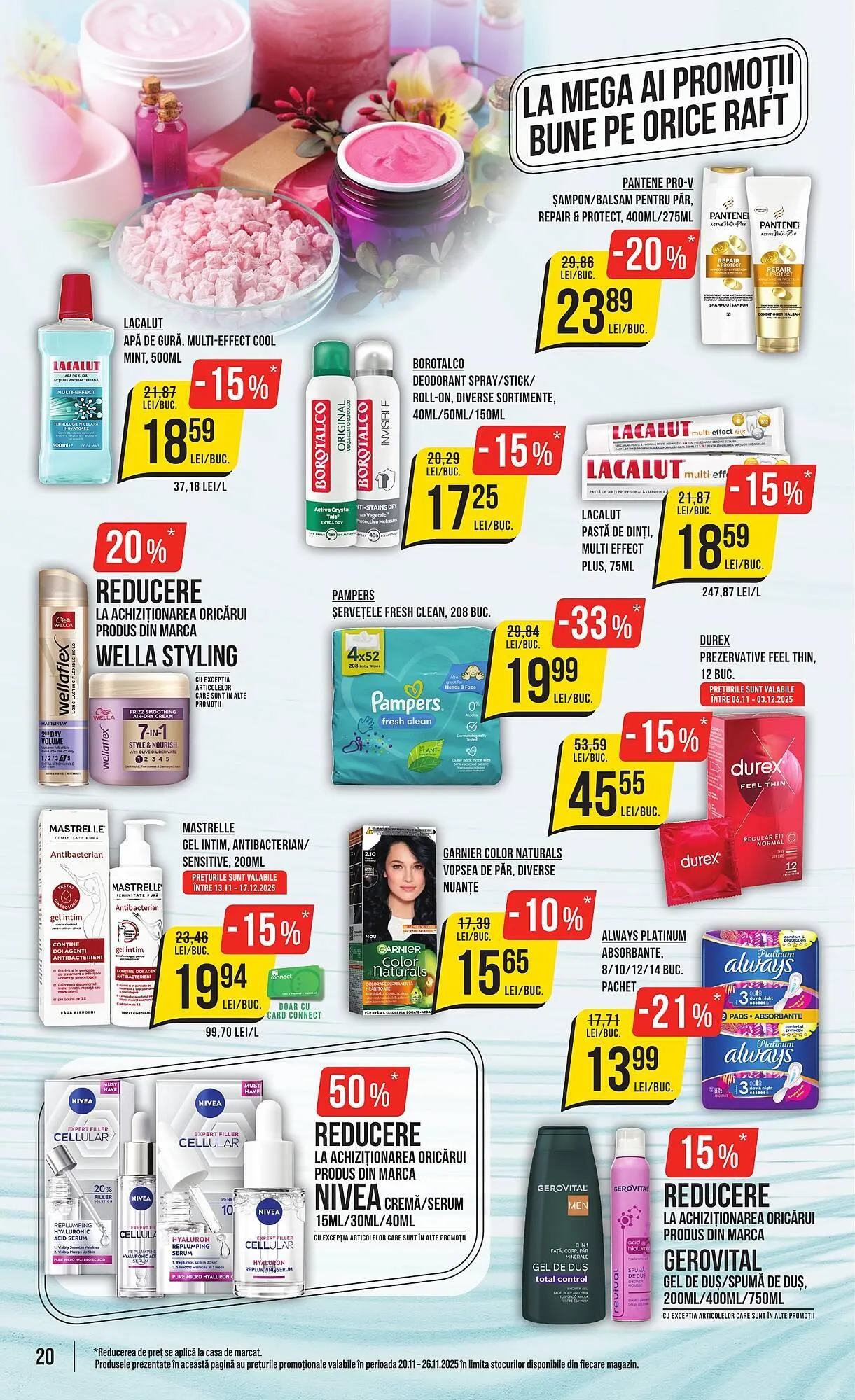 Catalog Catalog Mega Image de la 20 noiembrie până la 26 noiembrie 2025 - Revista Pagina 20