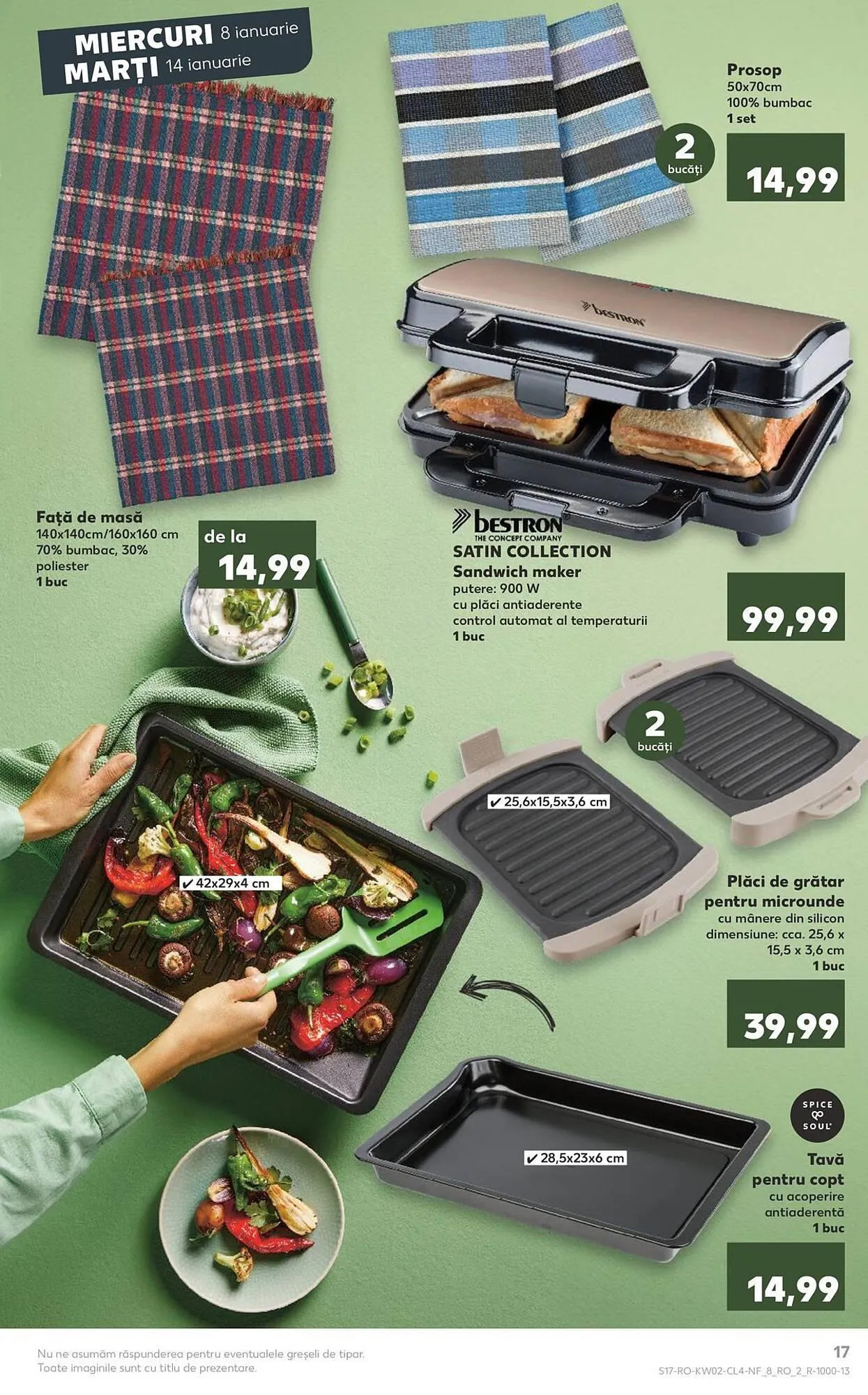 Catalog Catalog Kaufland de la 8 ianuarie până la 14 ianuarie 2025 - Revista Pagina 17