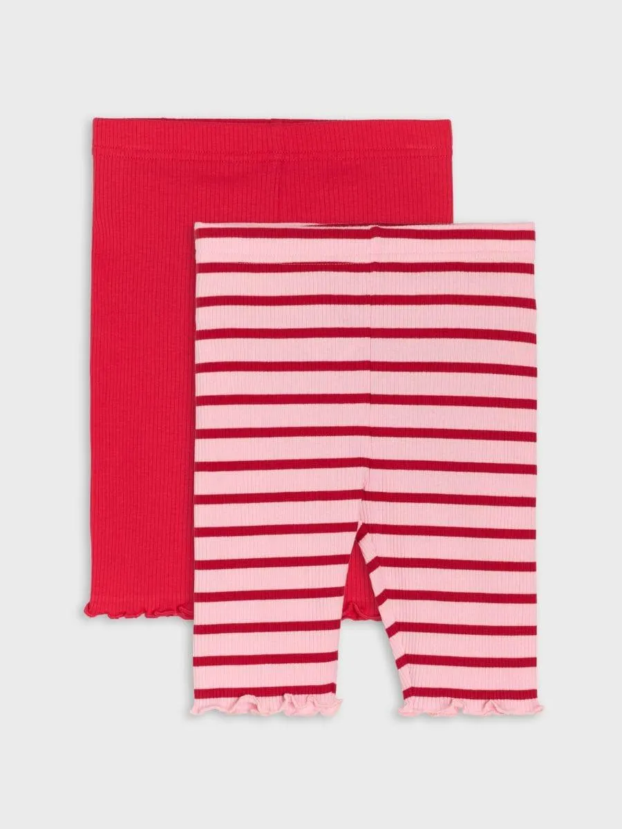 Set de 2 perechi de pantaloni scurți