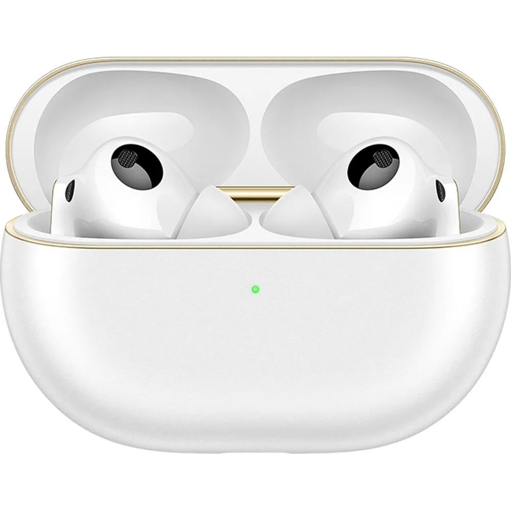 Casti HUAWEI FreeBuds Pro 4, True Wireless Bluetooth, In-Ear, Microfon, Noise Cancelling, Carcasa incarcare wireless, White