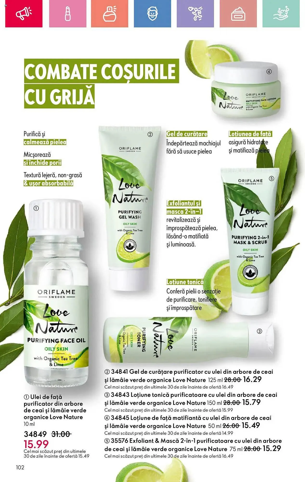 Catalog Catalog Oriflame de la 6 iulie până la 26 iulie 2025 - Revista Pagina 102