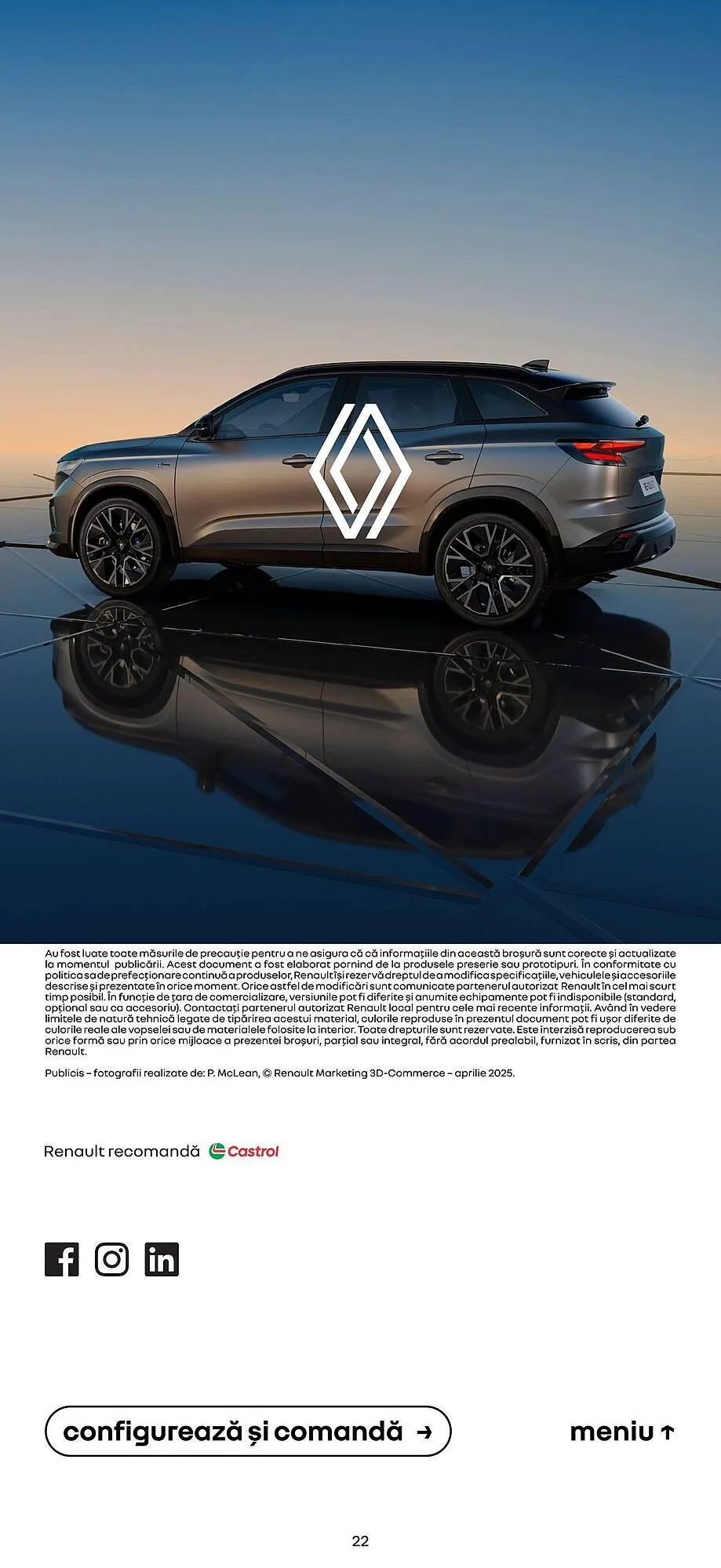 Catalog Catalog Renault de la 7 ianuarie până la 30 iunie 2026 - Revista Pagina 22
