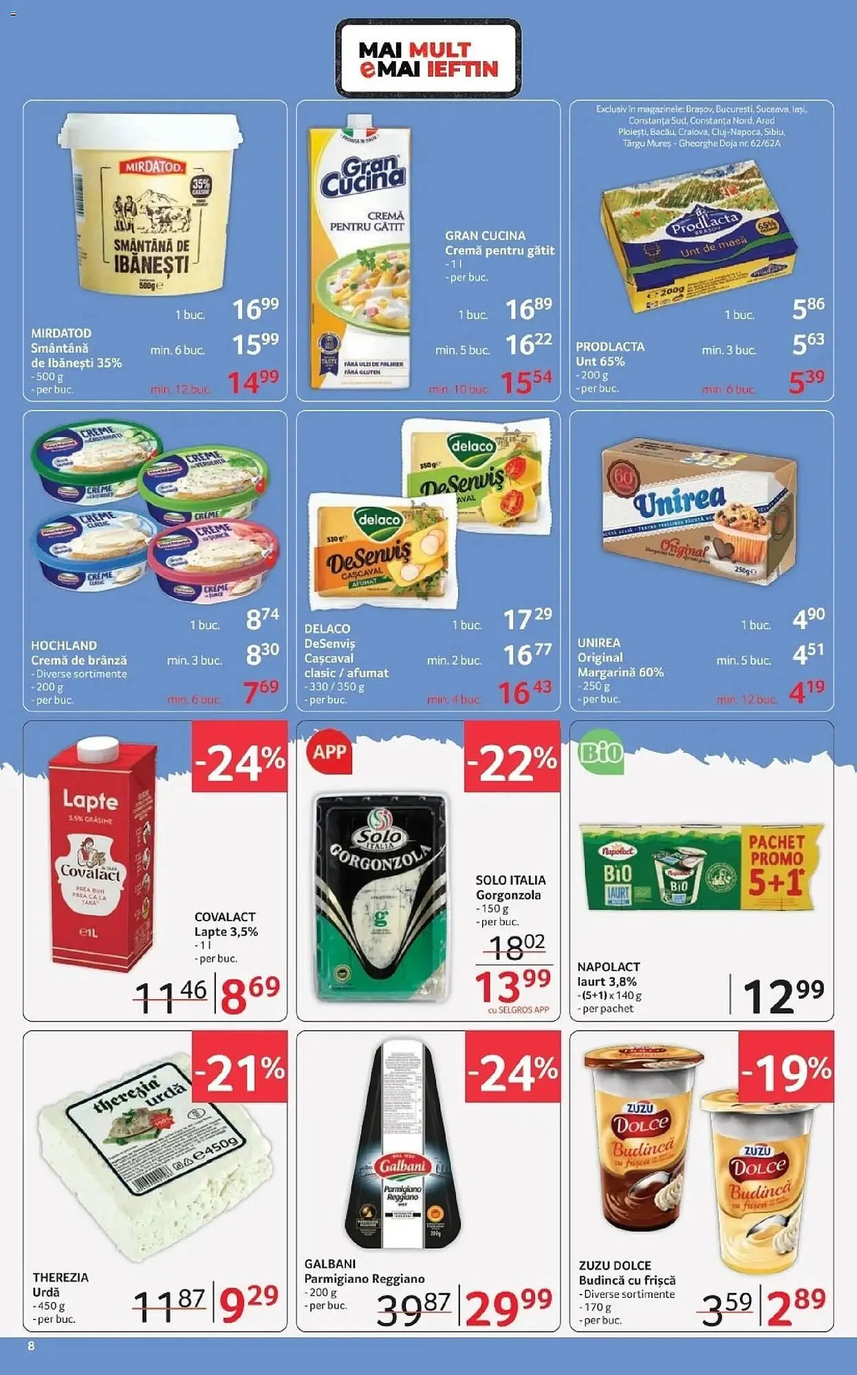 Catalog Catalog Selgros de la 19 martie până la 2 aprilie 2026 - Revista Pagina 8