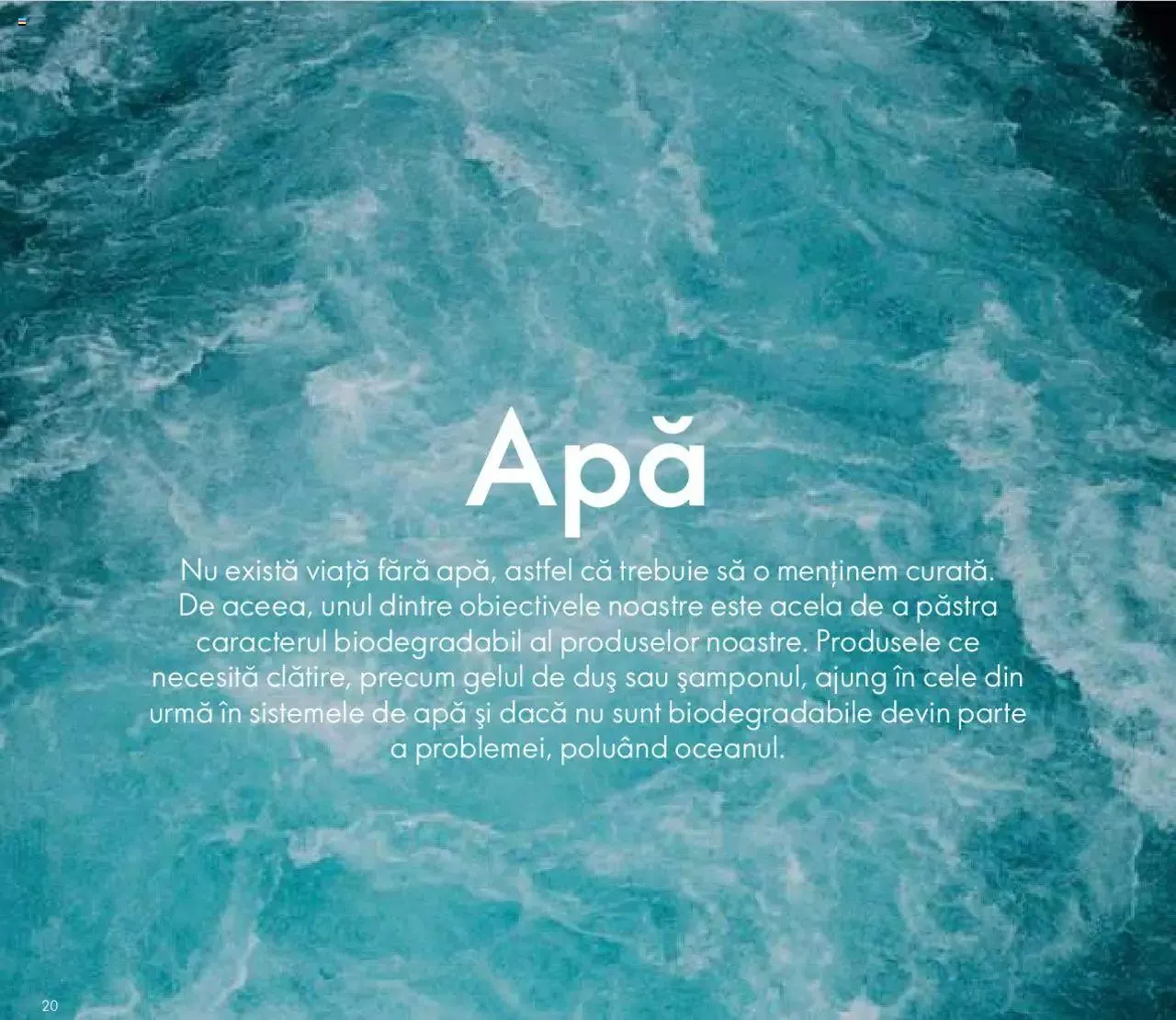 Catalog Oriflame catalog - Broșură Sustenabilitate de la 25 octombrie până la 31 decembrie 2023 - Revista Pagina 20