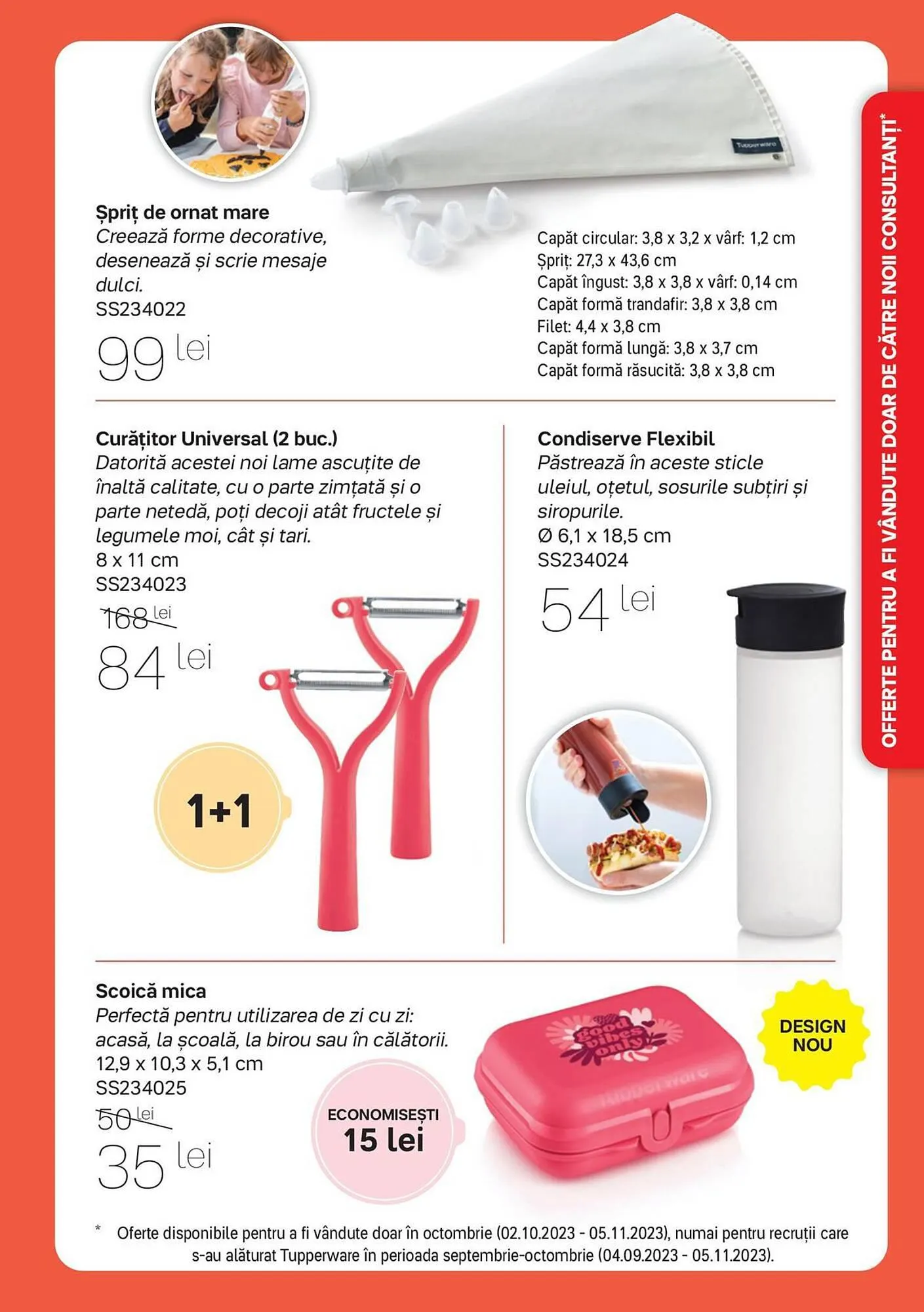 Catalog Tupperware catalog de la 3 octombrie până la 5 noiembrie 2023 - Revista Pagina 13