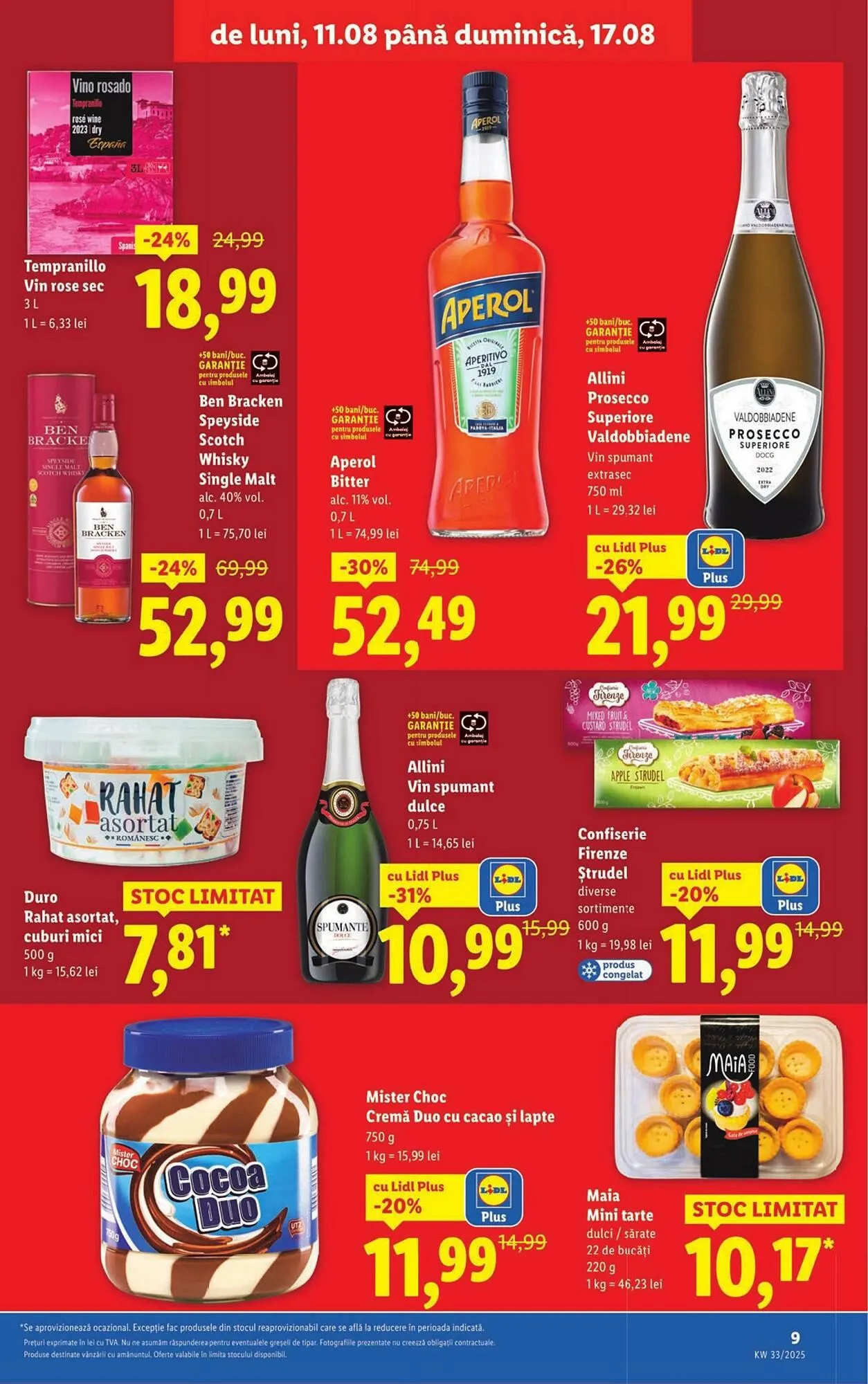 Catalog Catalog Lidl de la 11 august până la 17 august 2025 - Revista Pagina 9