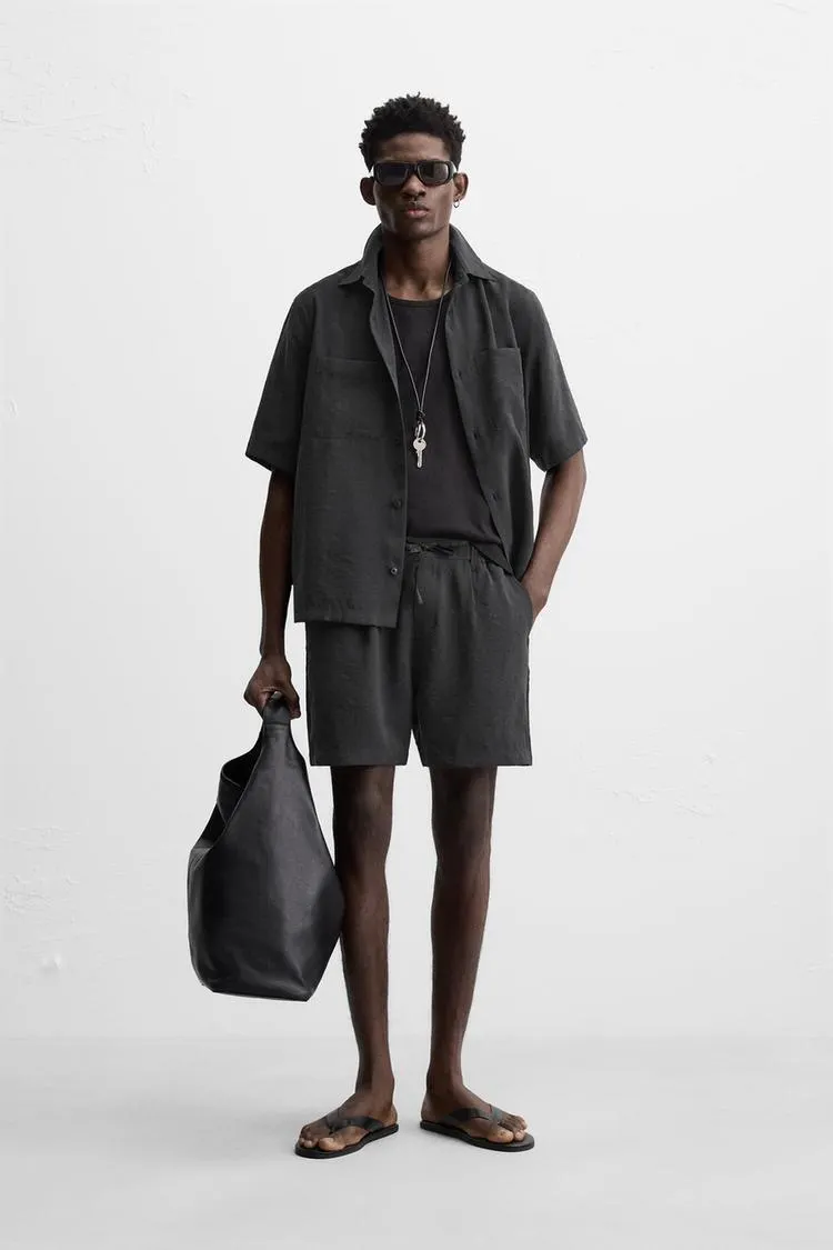 BERMUDE REGULAR FIT SCURTE