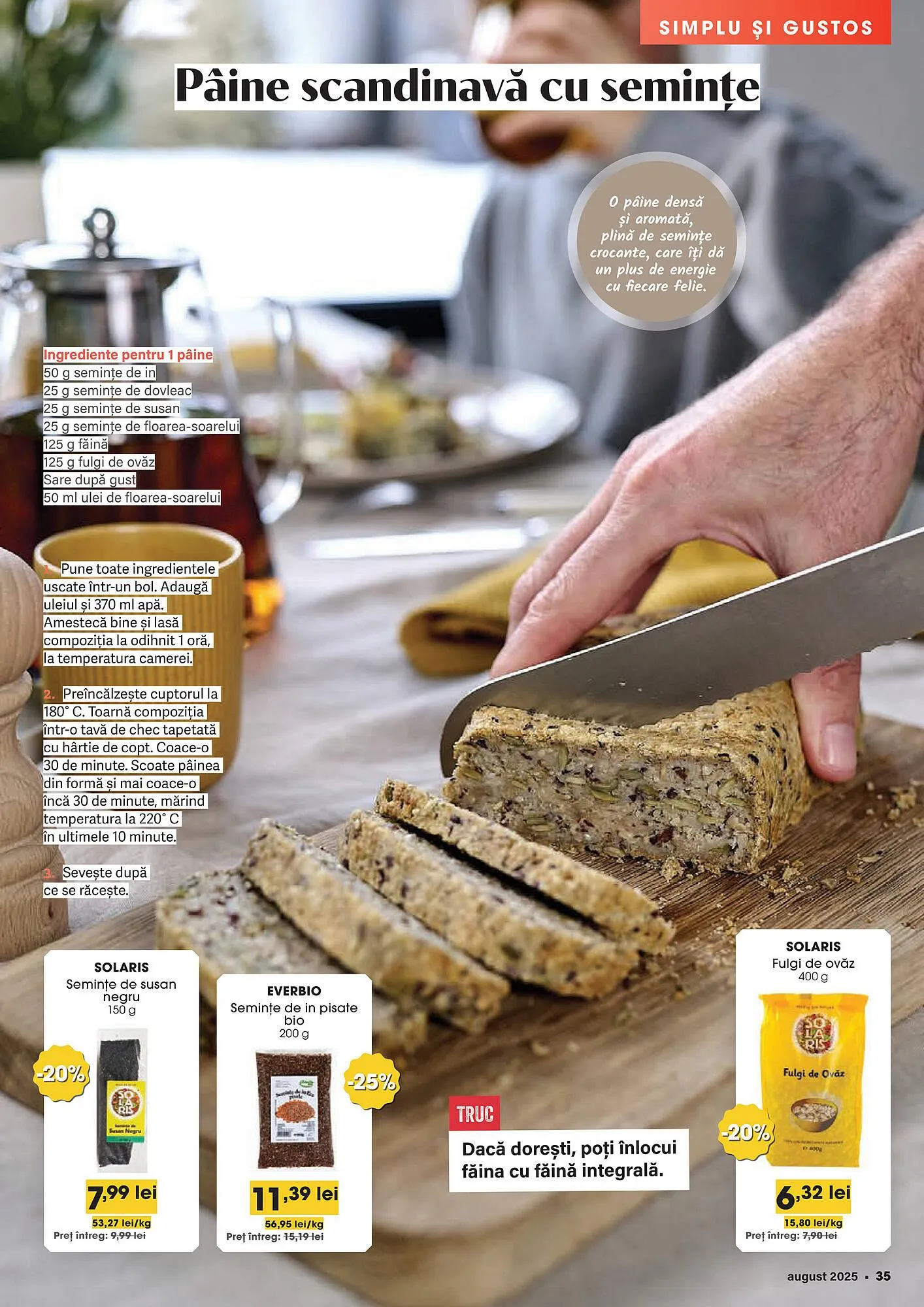 Catalog Catalog Mega Image de la 1 august până la 31 august 2025 - Revista Pagina 35