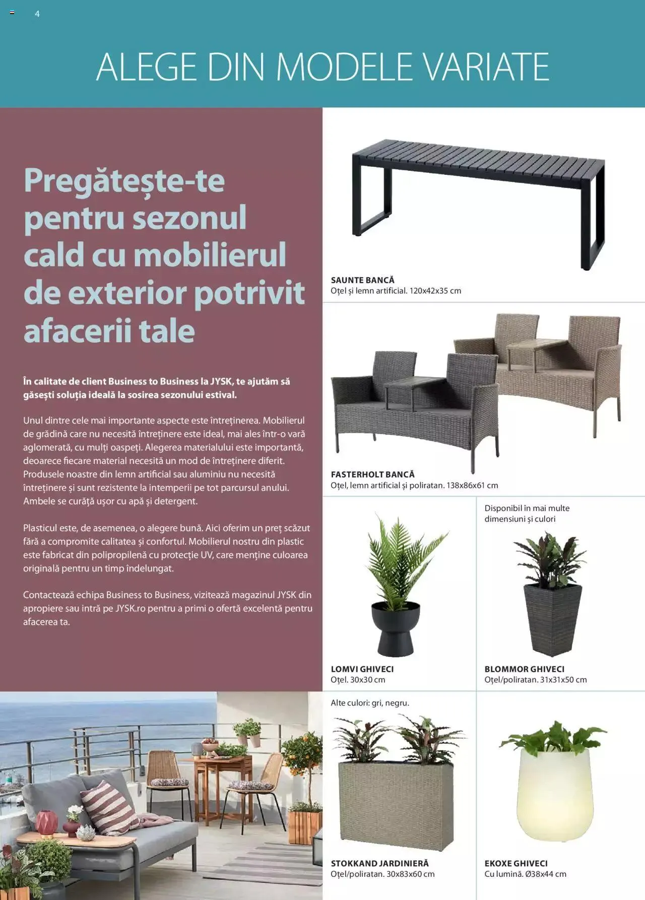 Catalog JYSK catalog - Business to business de la 1 martie până la 31 decembrie 2023 - Revista Pagina 4