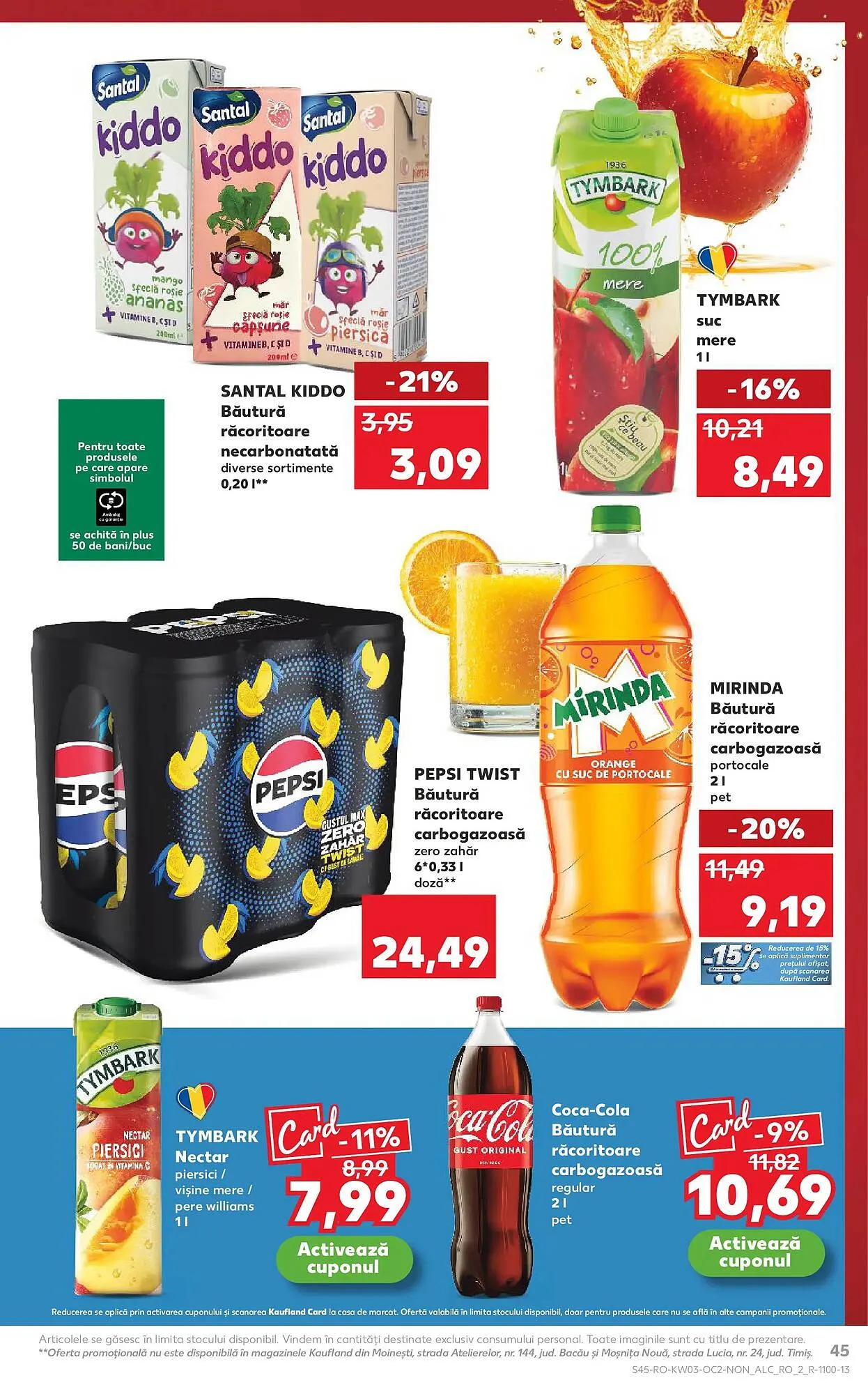 Catalog Catalog Kaufland de la 14 ianuarie până la 20 ianuarie 2026 - Revista Pagina 45