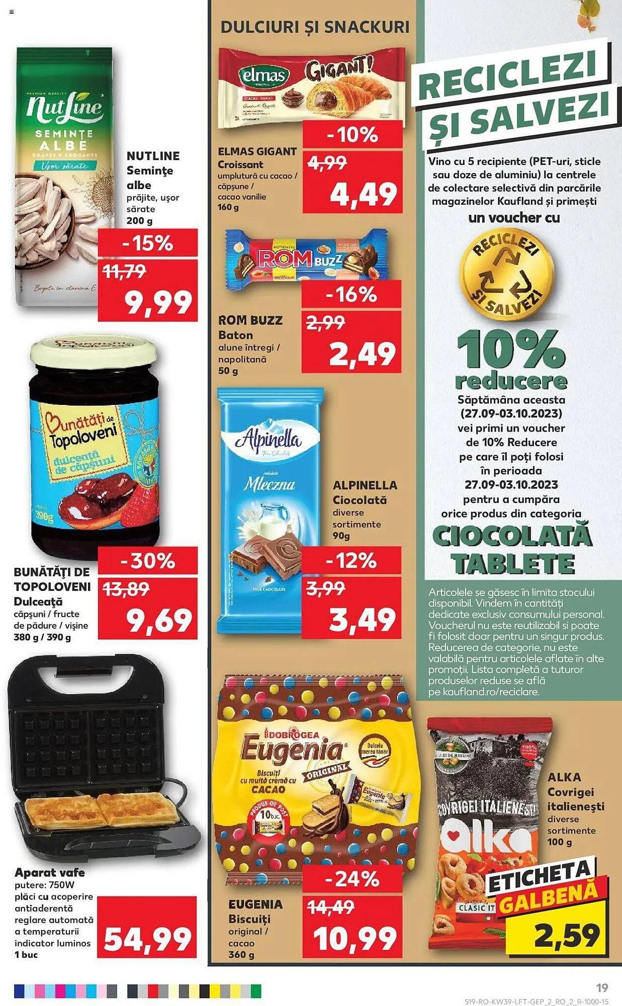 Catalog Kaufland catalog de la 27 septembrie până la 3 octombrie 2023 - Revista Pagina 19