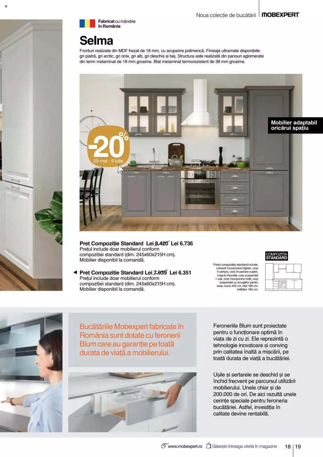 Catalog Mobexpert catalog - Bucătării 2023 de la 29 mai până la 31 decembrie 2023 - Revista Pagina 19