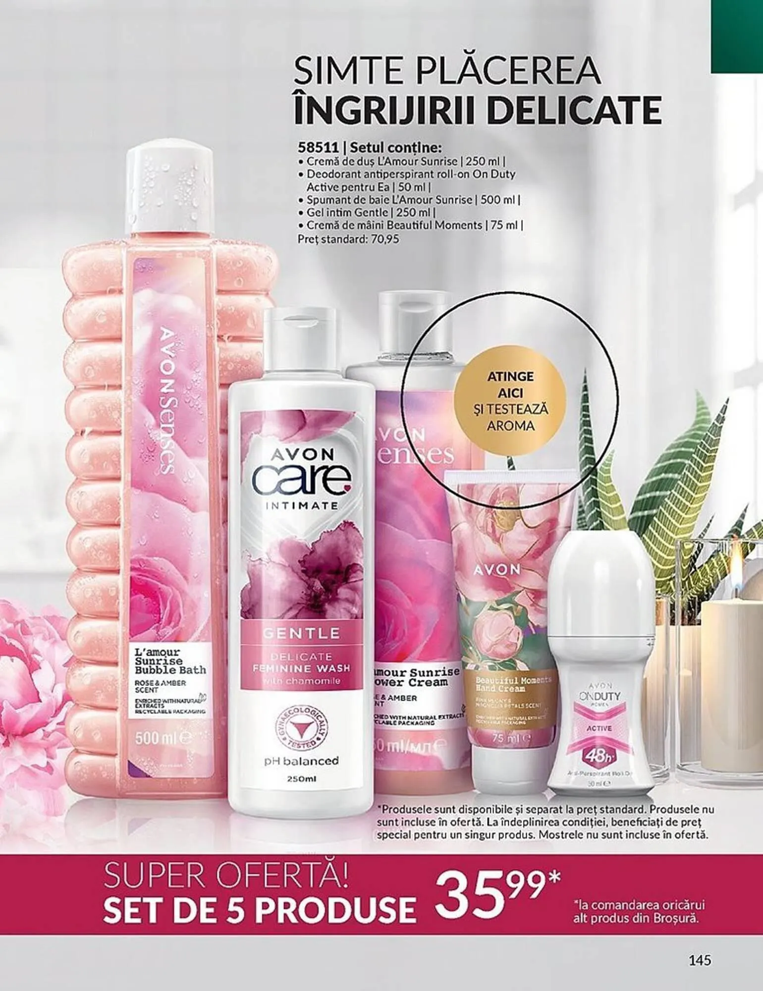 Catalog Avon catalog de la 1 septembrie până la 30 septembrie 2023 - Revista Pagina 145