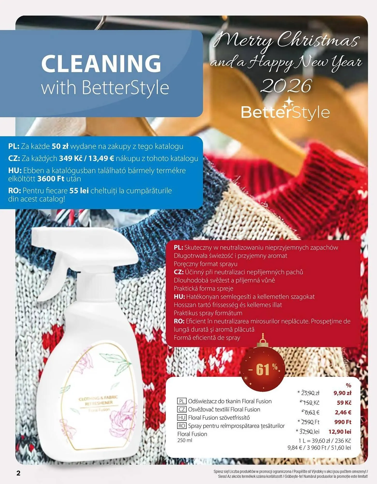 Catalog Catalog BetterStyle de la 3 decembrie până la 31 decembrie 2025 - Revista Pagina 2