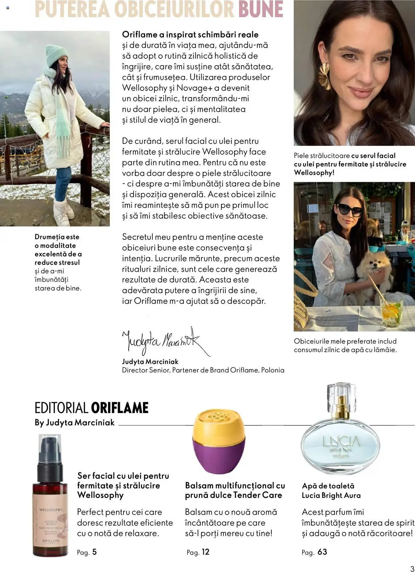 Catalog Catalog Oriflame de la 30 septembrie până la 21 octombrie 2025 - Revista Pagina 3