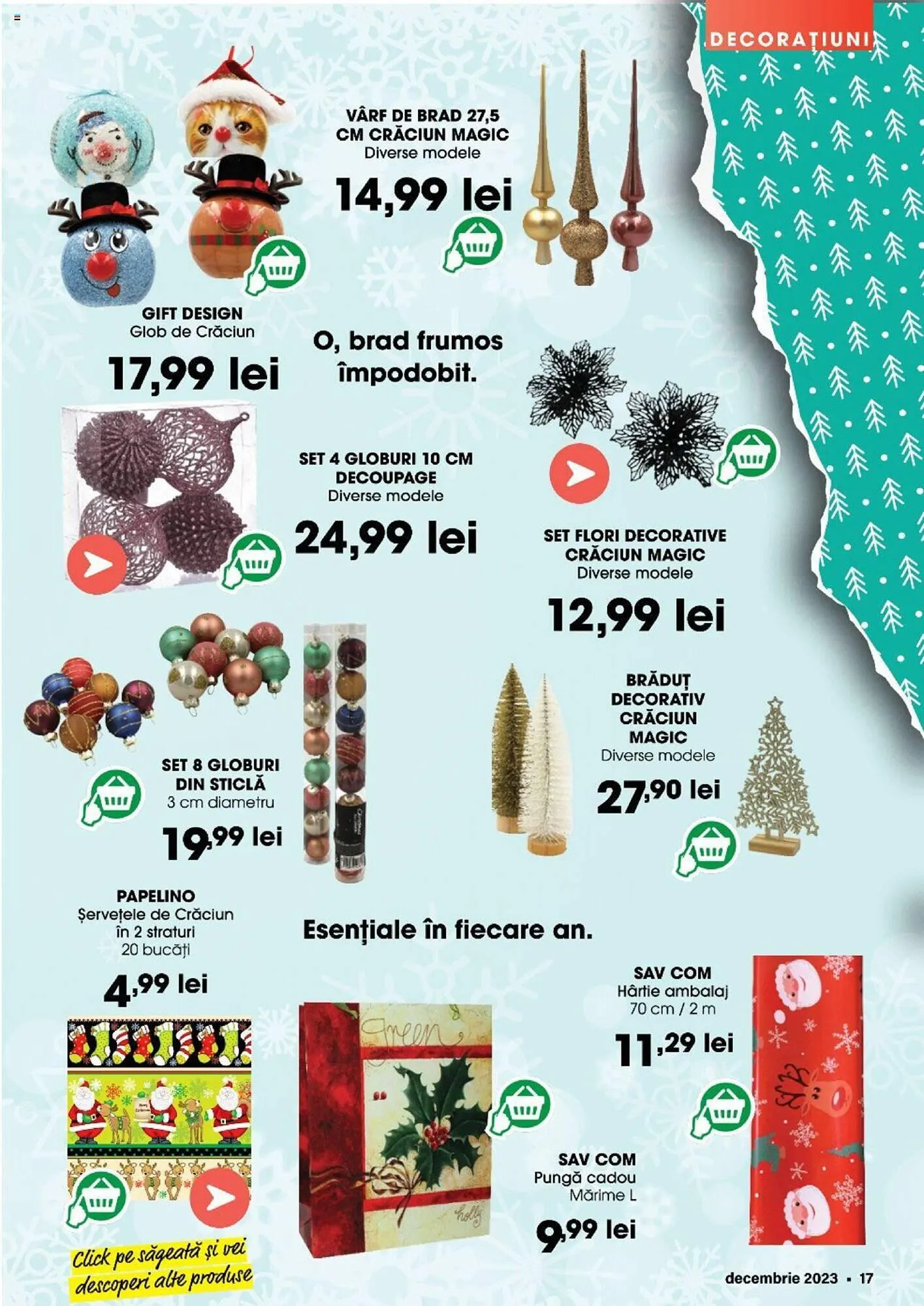 Catalog Mega Image catalog de la 30 noiembrie până la 3 ianuarie 2024 - Revista Pagina 17