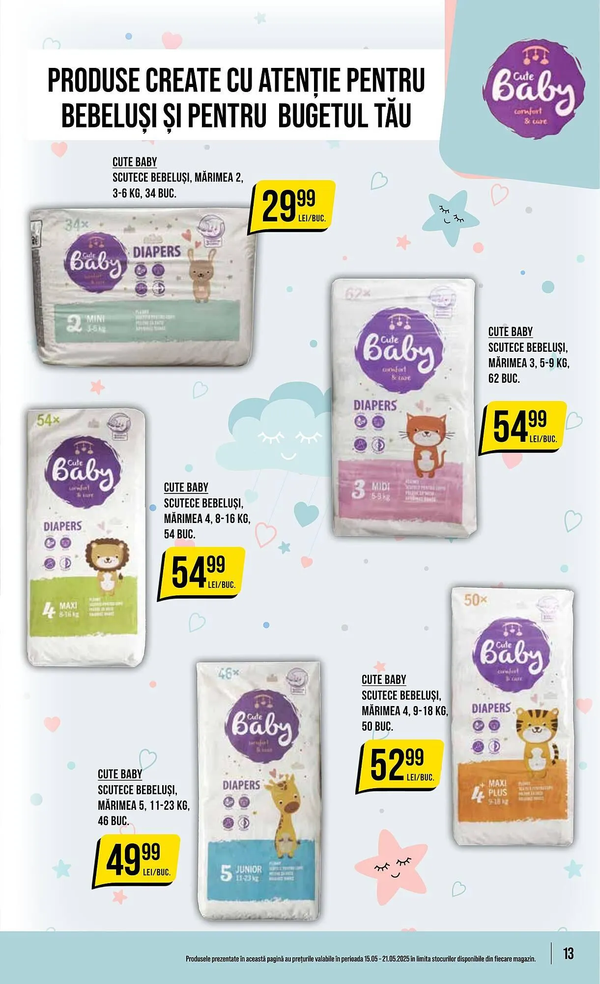 Catalog Catalog Mega Image de la 15 mai până la 21 mai 2025 - Revista Pagina 13