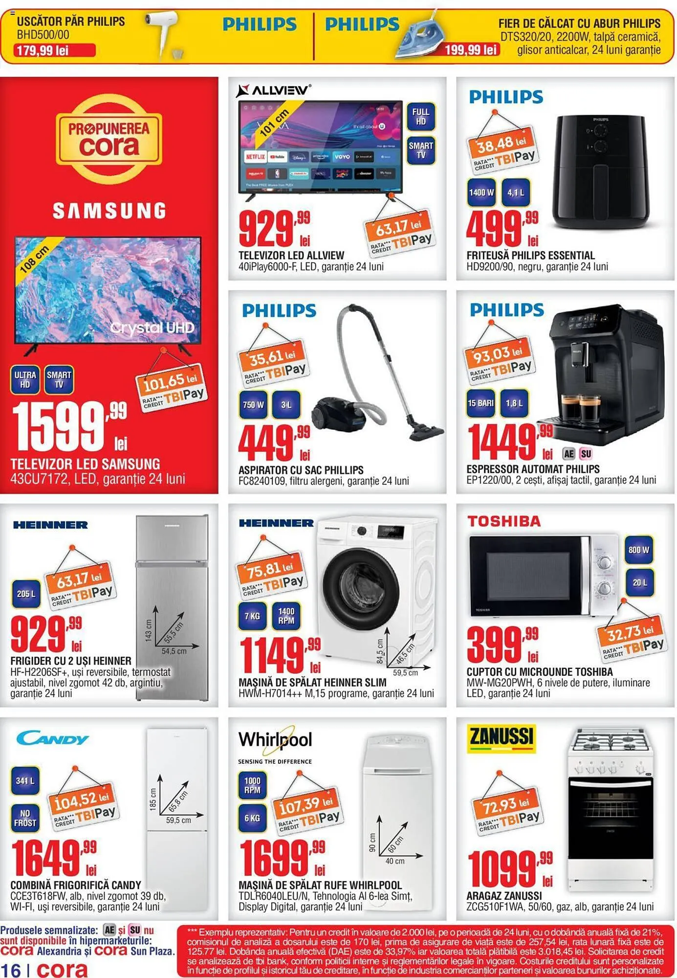 Catalog Cora catalog de la 5 septembrie până la 18 septembrie 2023 - Revista Pagina 16