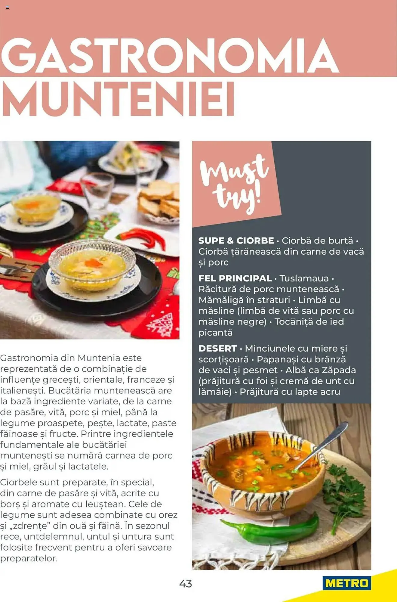 Catalog Catalog Metro de la 31 iulie până la 31 decembrie 2026 - Revista Pagina 43