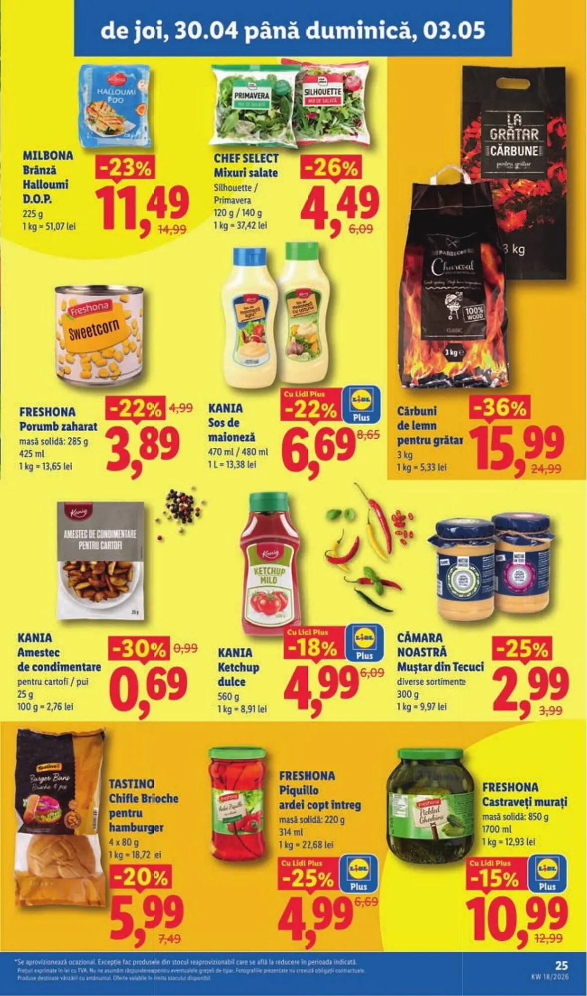 Catalog Catalog Lidl de la 27 aprilie până la 3 mai 2026 - Revista Pagina 25