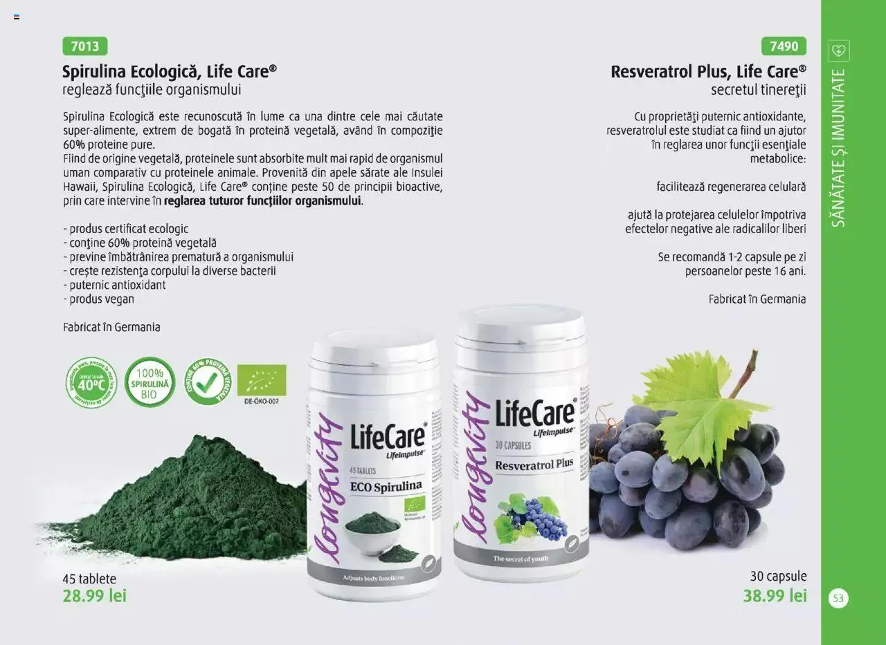 Catalog Catalog Life Care primavara-vara 2023 de la 1 martie până la 31 decembrie 2023 - Revista Pagina 55