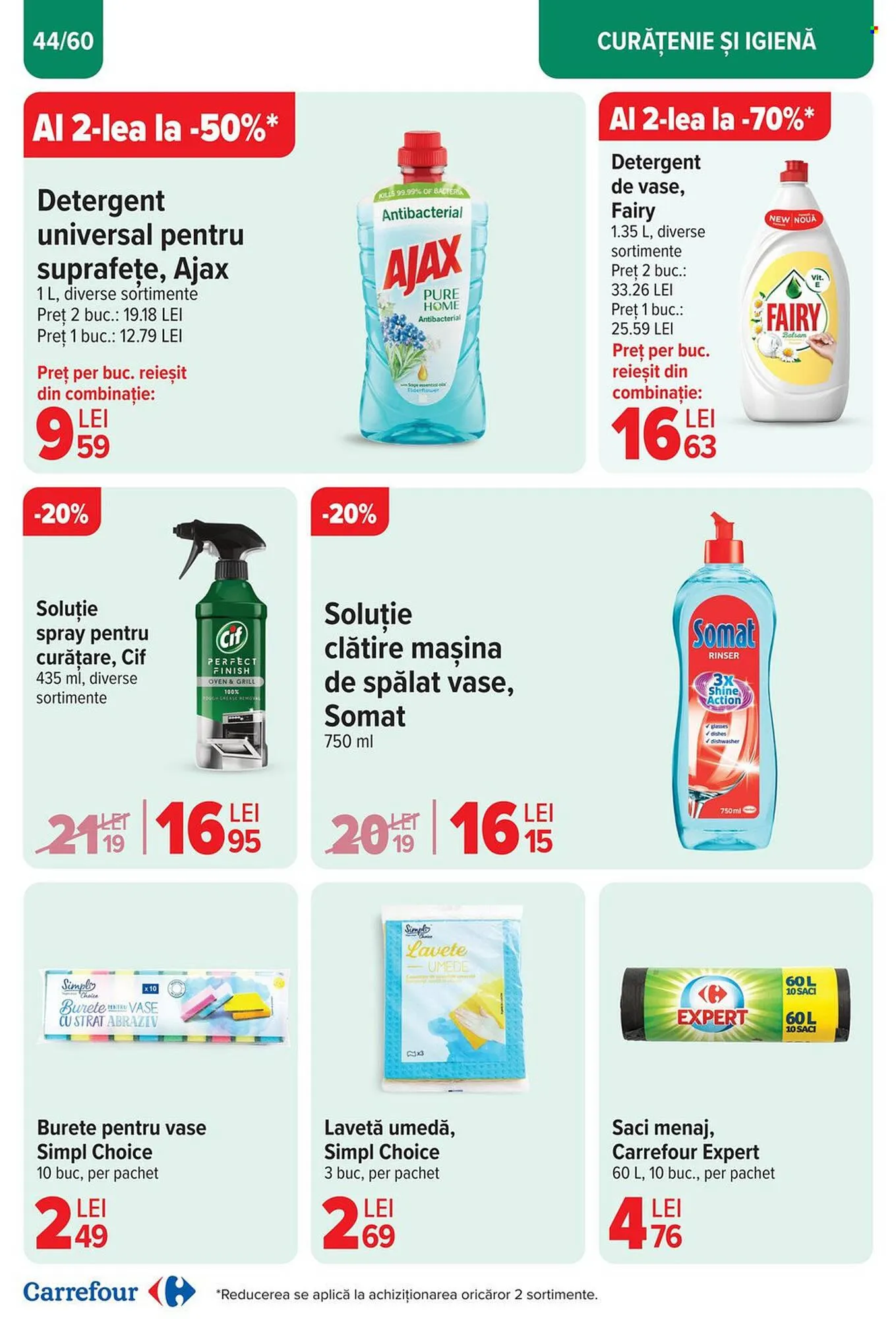 Catalog Catalog Carrefour de la 23 aprilie până la 6 mai 2025 - Revista Pagina 46