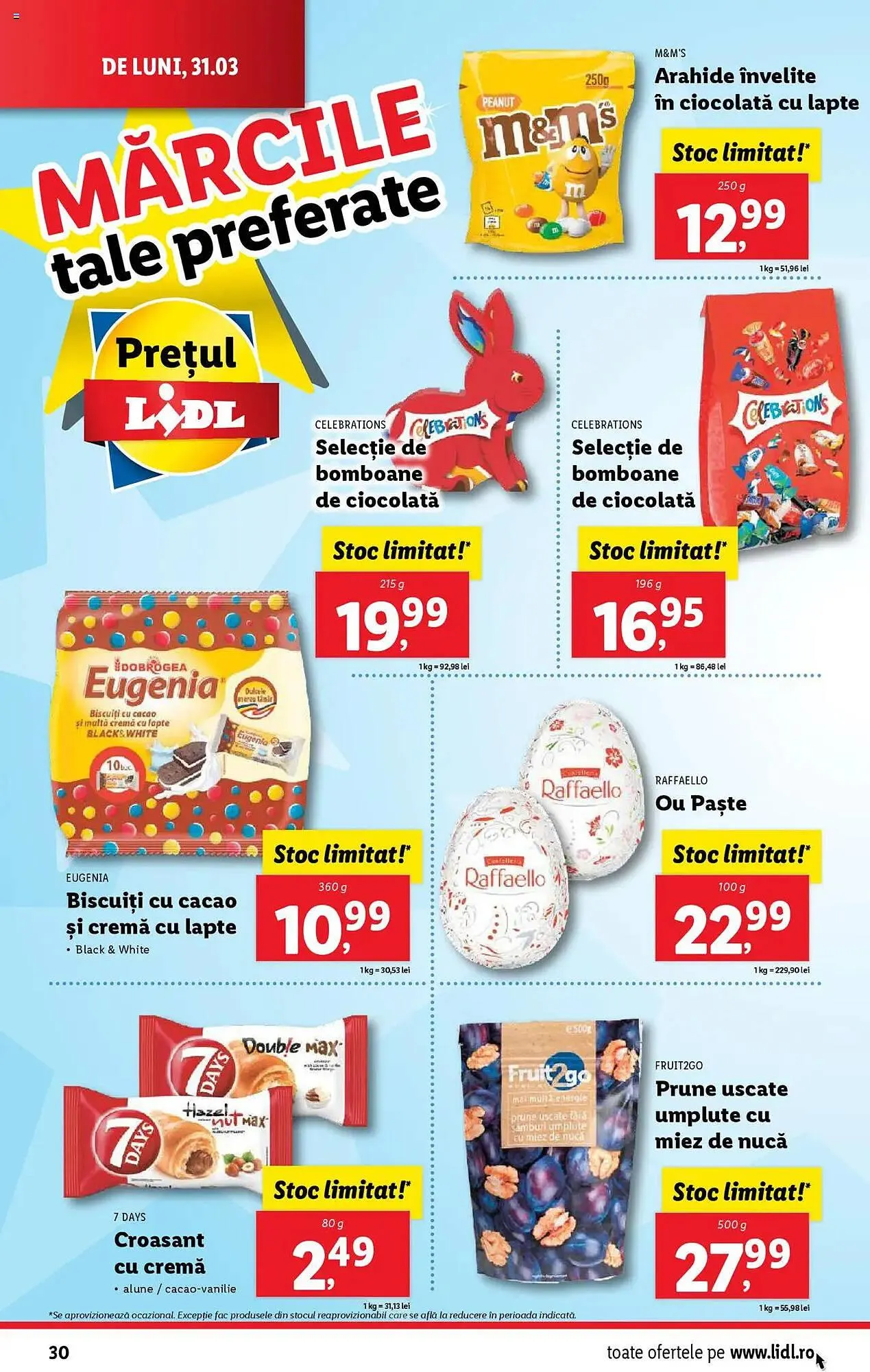 Catalog Catalog Lidl de la 31 martie până la 6 aprilie 2025 - Revista Pagina 30