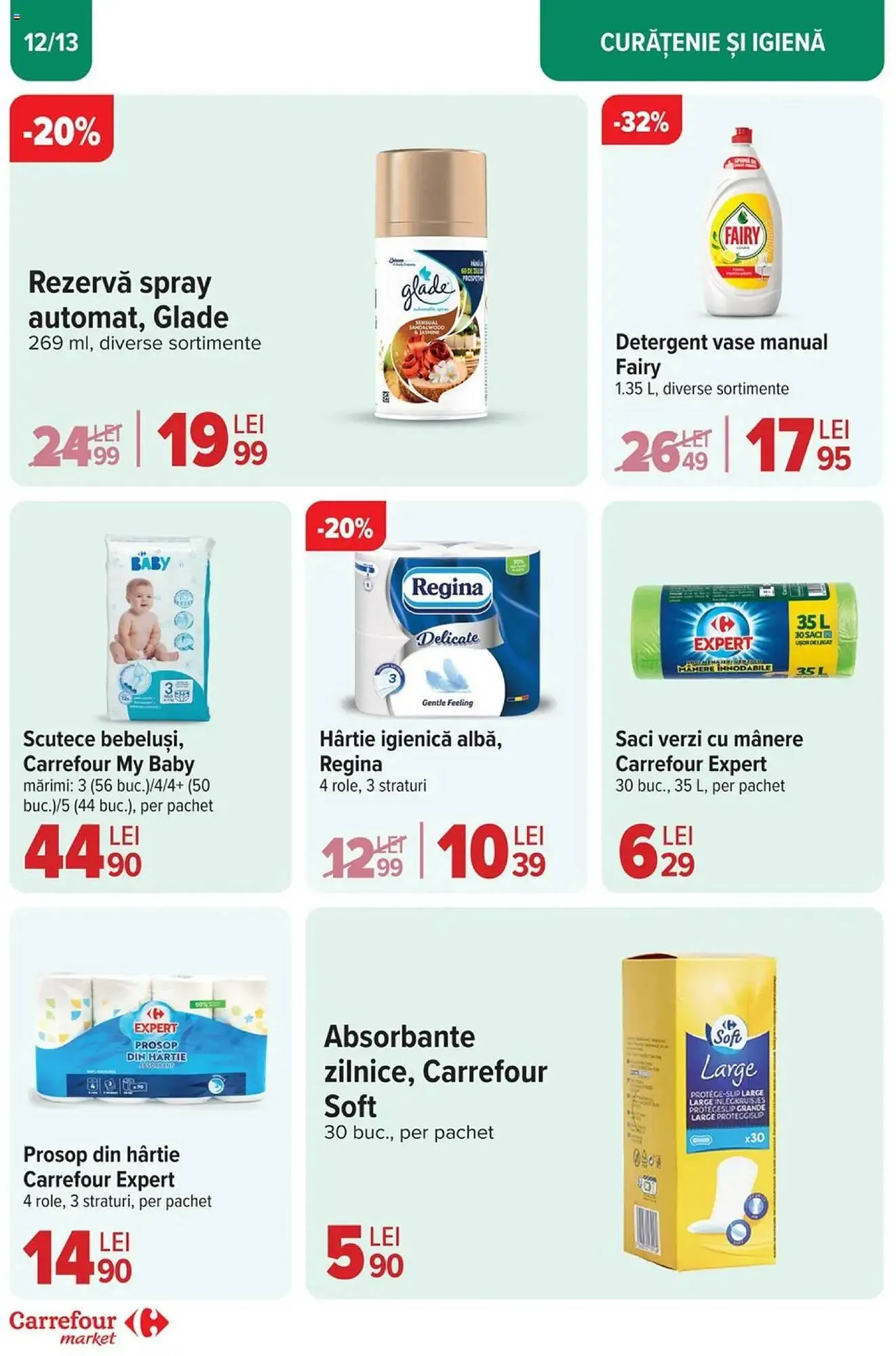 Catalog Catalog Carrefour Market de la 29 ianuarie până la 4 februarie 2025 - Revista Pagina 12