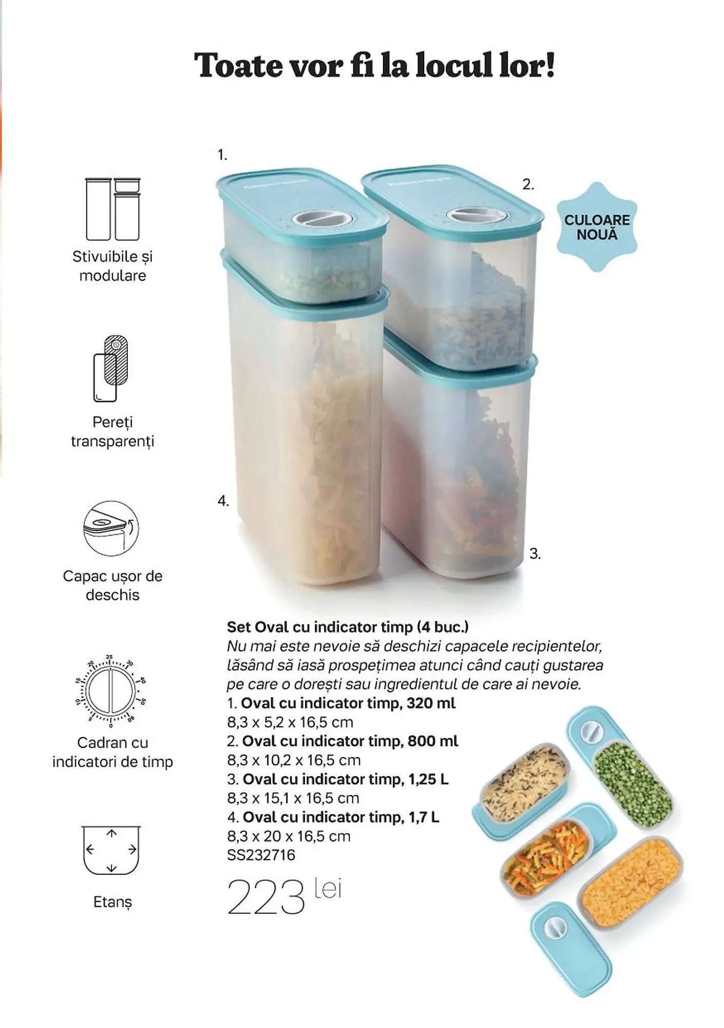 Catalog Tupperware catalog de la 3 iulie până la 6 august 2023 - Revista Pagina 13