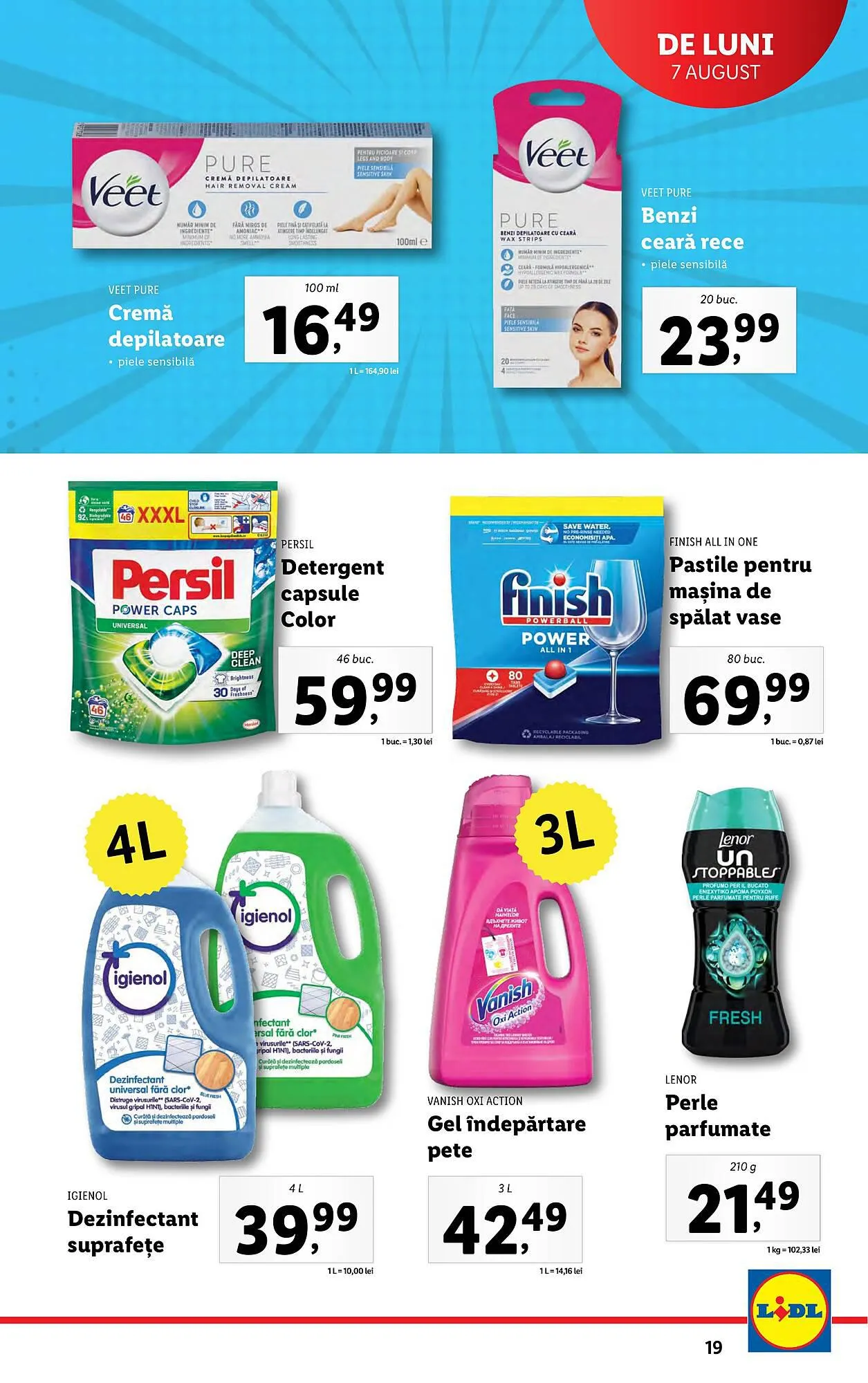Catalog Lidl catalog de la 7 august până la 13 august 2023 - Revista Pagina 19