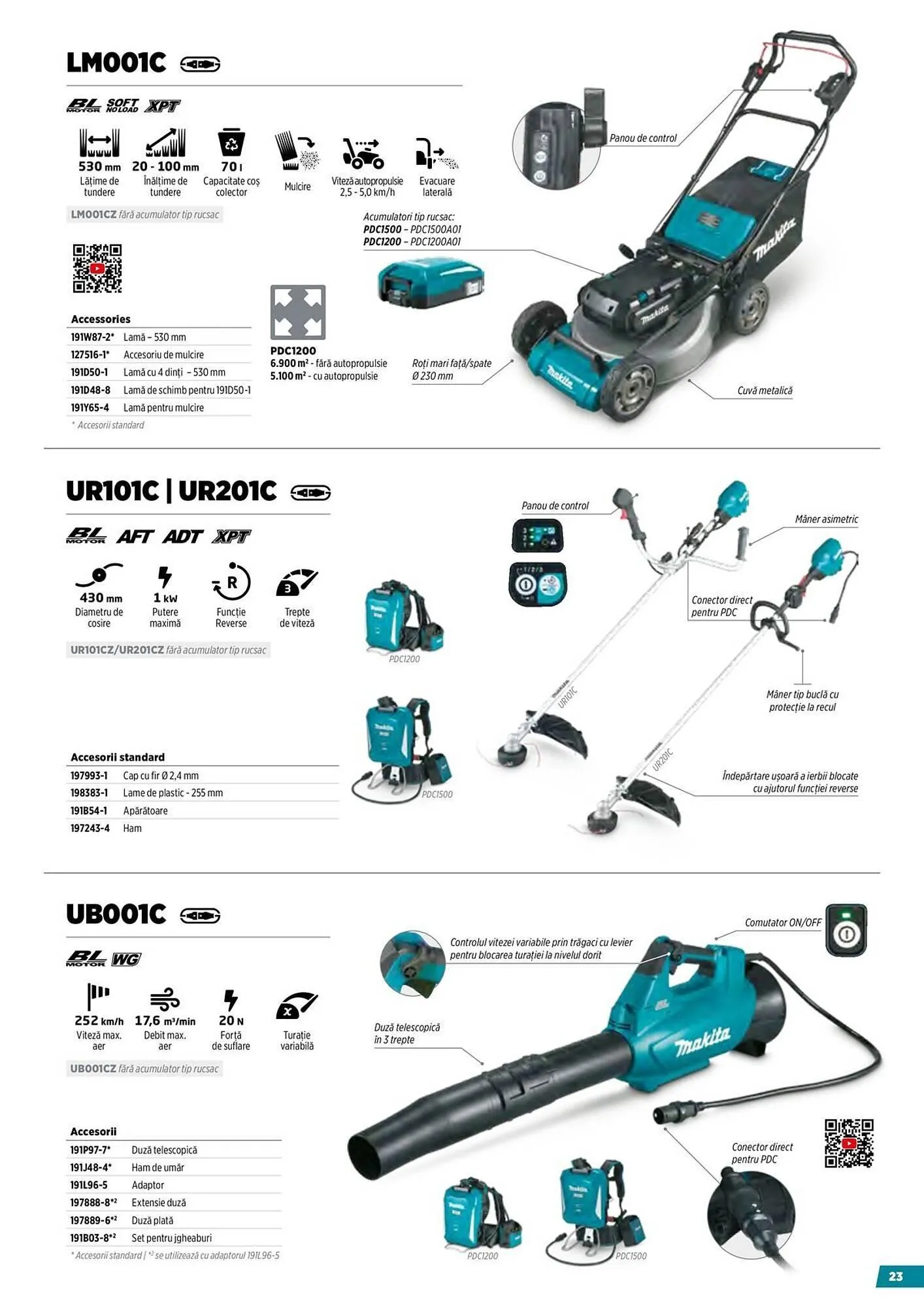Catalog Catalog Makita de la 11 aprilie până la 28 octombrie 2025 - Revista Pagina 23