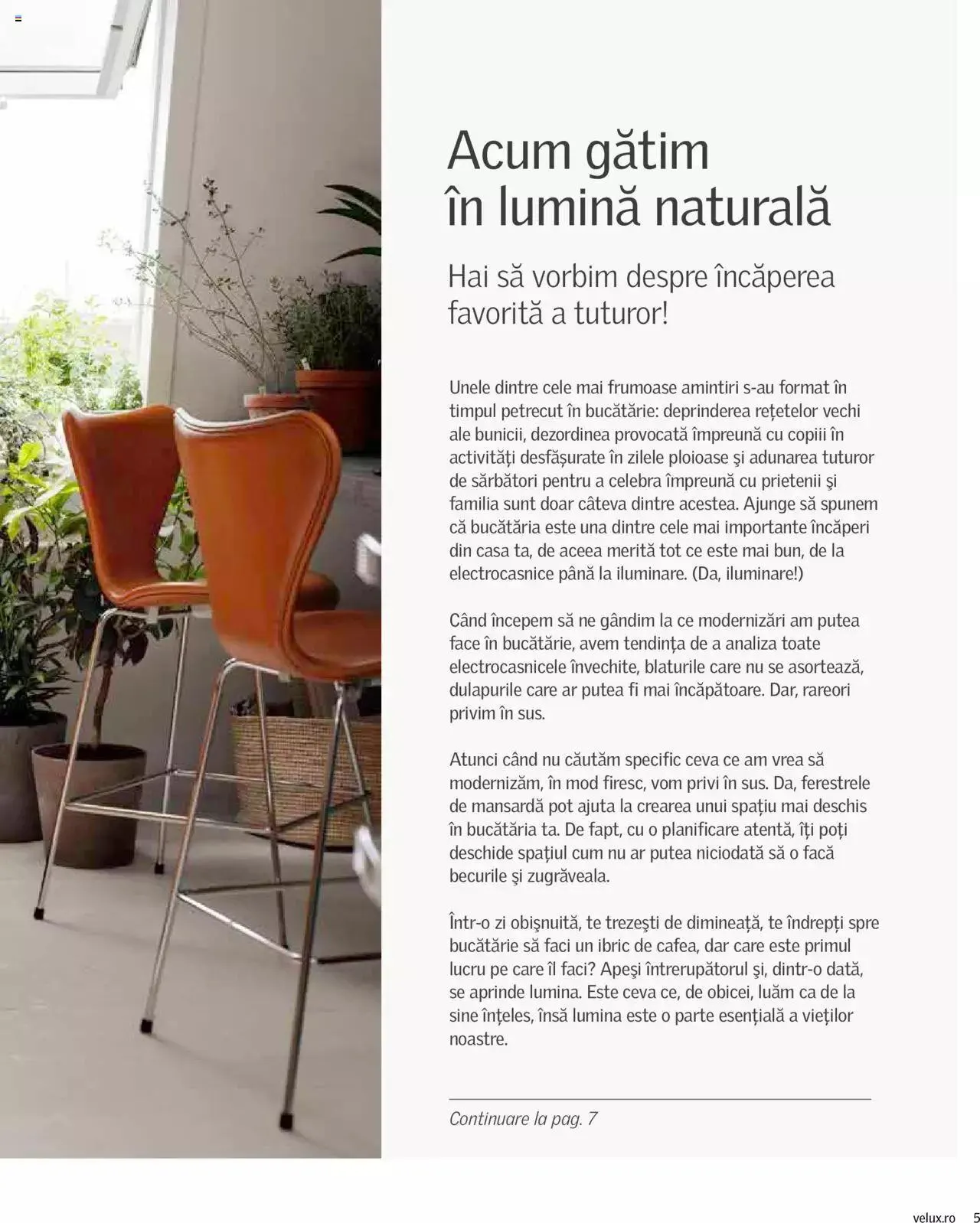 Catalog Velux catalog - Bucătăria ta reinventată de la 27 decembrie până la 31 decembrie 2024 - Revista Pagina 5