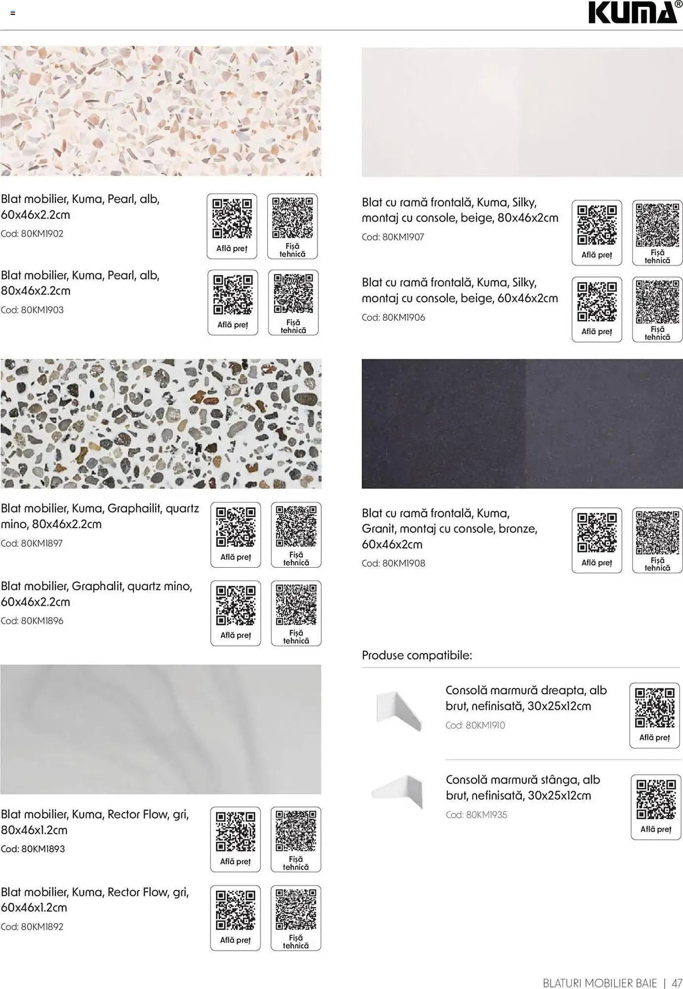 Catalog Catalog Romstal de la 25 noiembrie până la 12 ianuarie 2025 - Revista Pagina 47