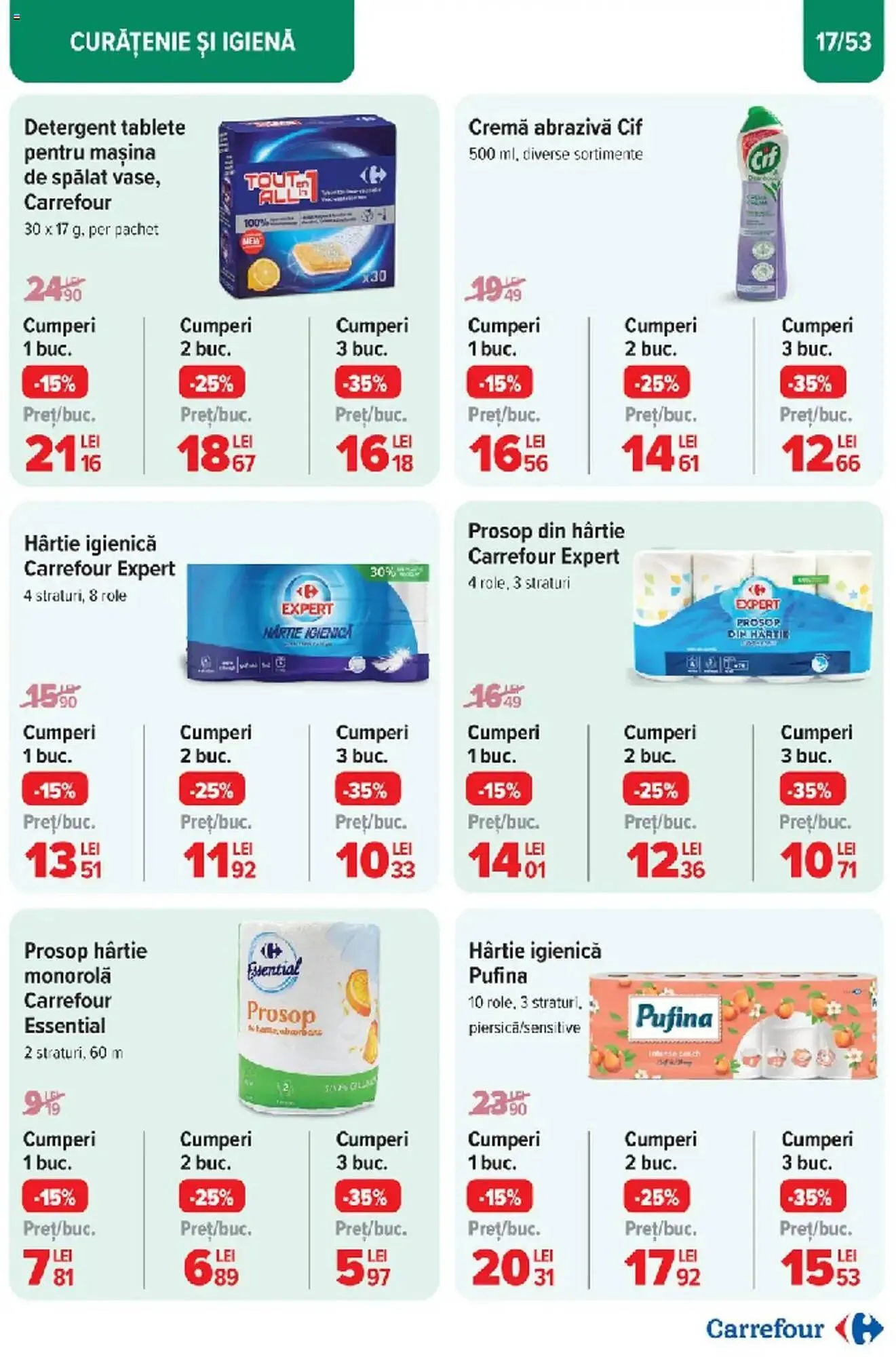 Catalog Catalog Carrefour de la 10 martie până la 18 martie 2025 - Revista Pagina 17