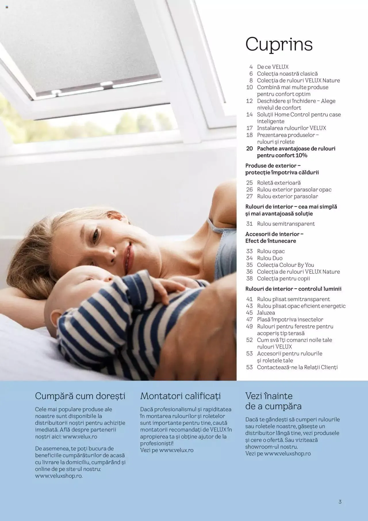 Catalog Velux catalog - Rulouri şi rolete 2023 de la 28 martie până la 31 decembrie 2024 - Revista Pagina 3