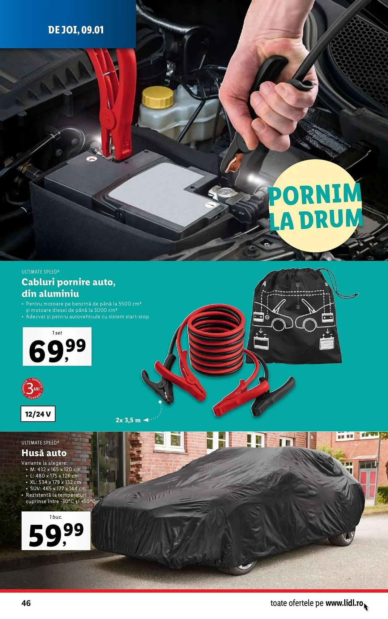 Catalog Catalog Lidl de la 6 ianuarie până la 12 ianuarie 2025 - Revista Pagina 46