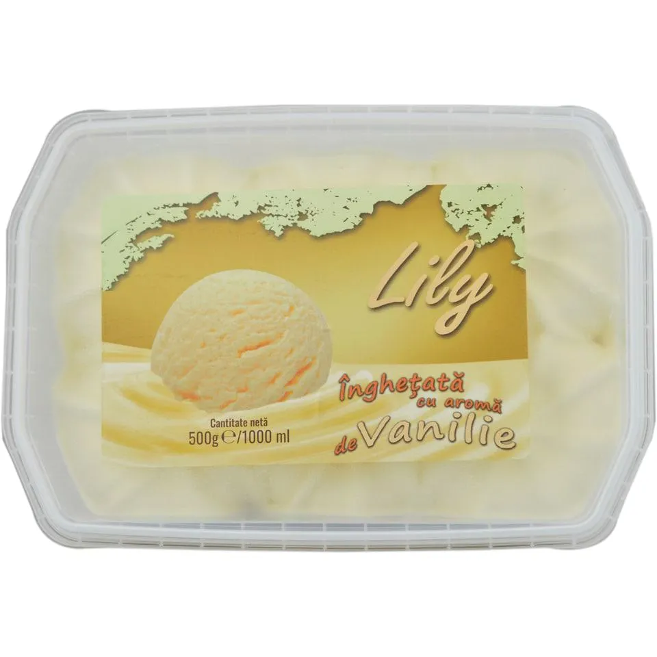 Lily | Inghetata cu aroma de vanilie 500g