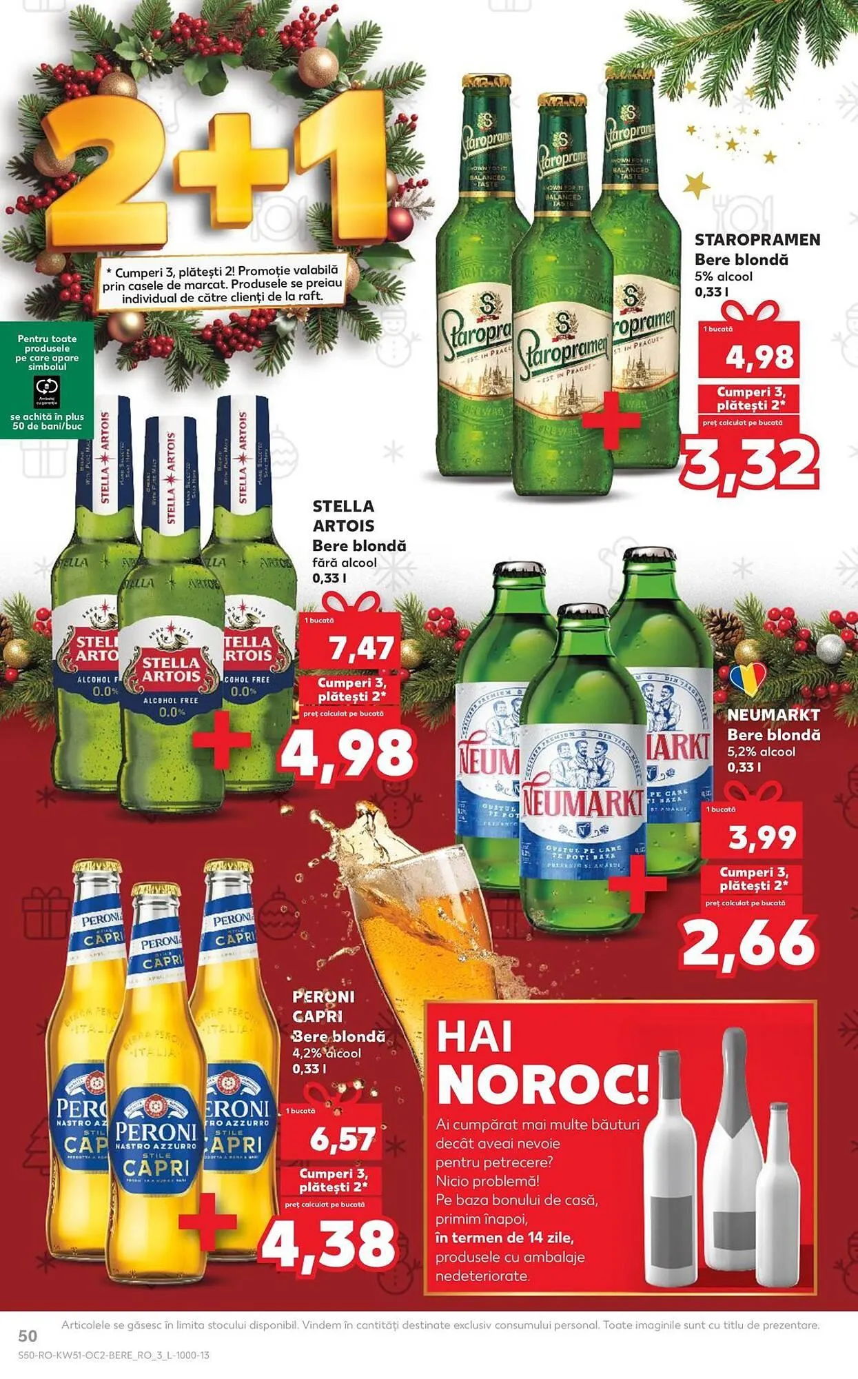 Catalog Catalog Kaufland de la 17 decembrie până la 23 decembrie 2025 - Revista Pagina 50
