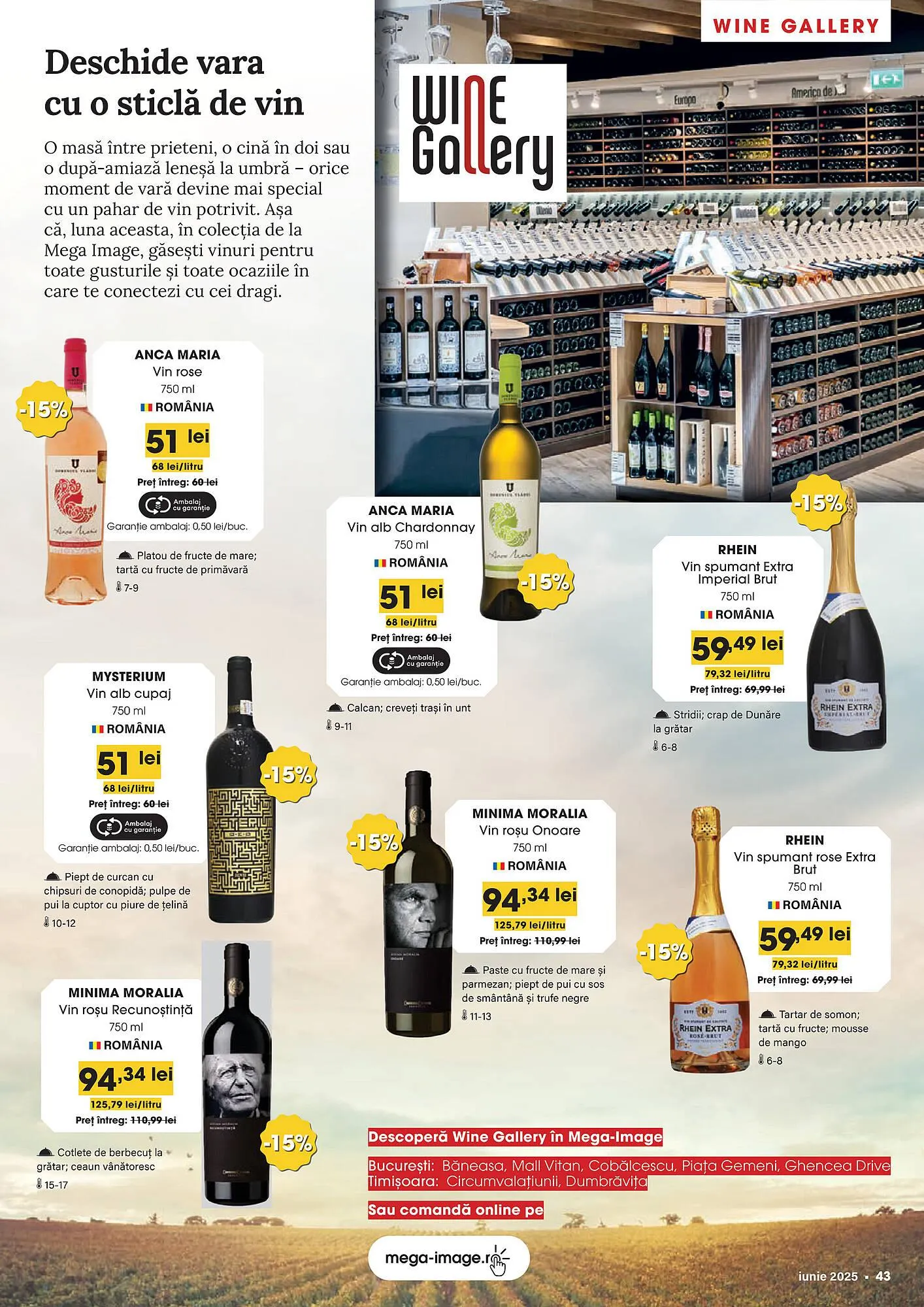 Catalog Catalog Mega Image de la 1 iunie până la 30 iunie 2025 - Revista Pagina 43
