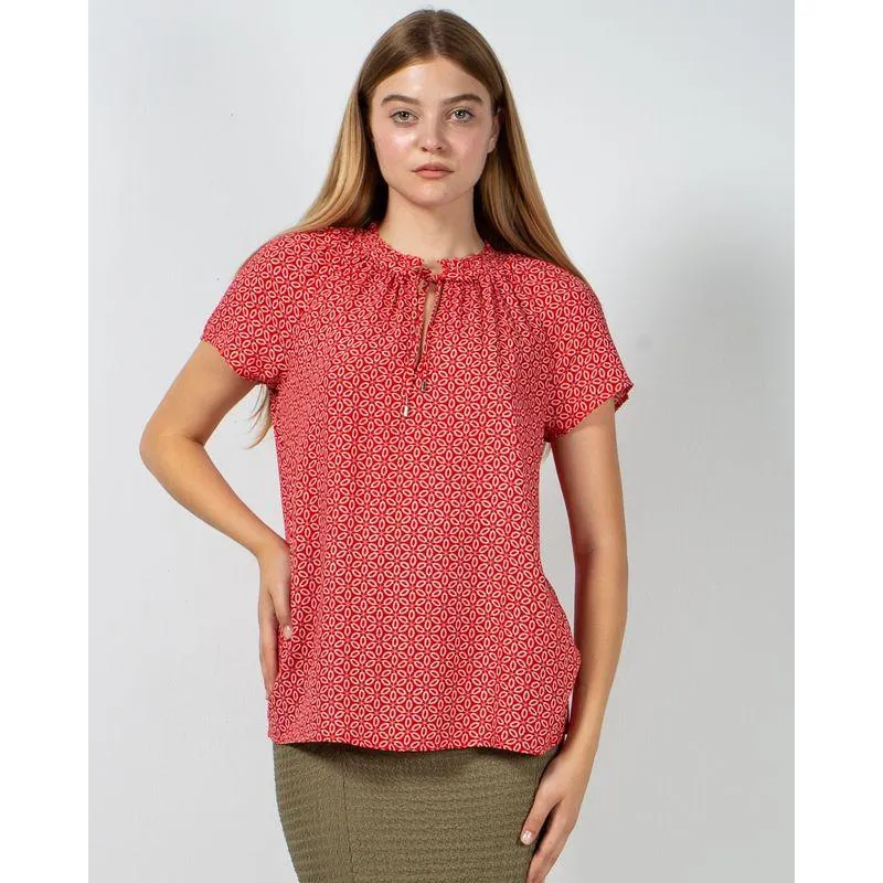 Bluza lejera cu maneca scurta 23ITT41011