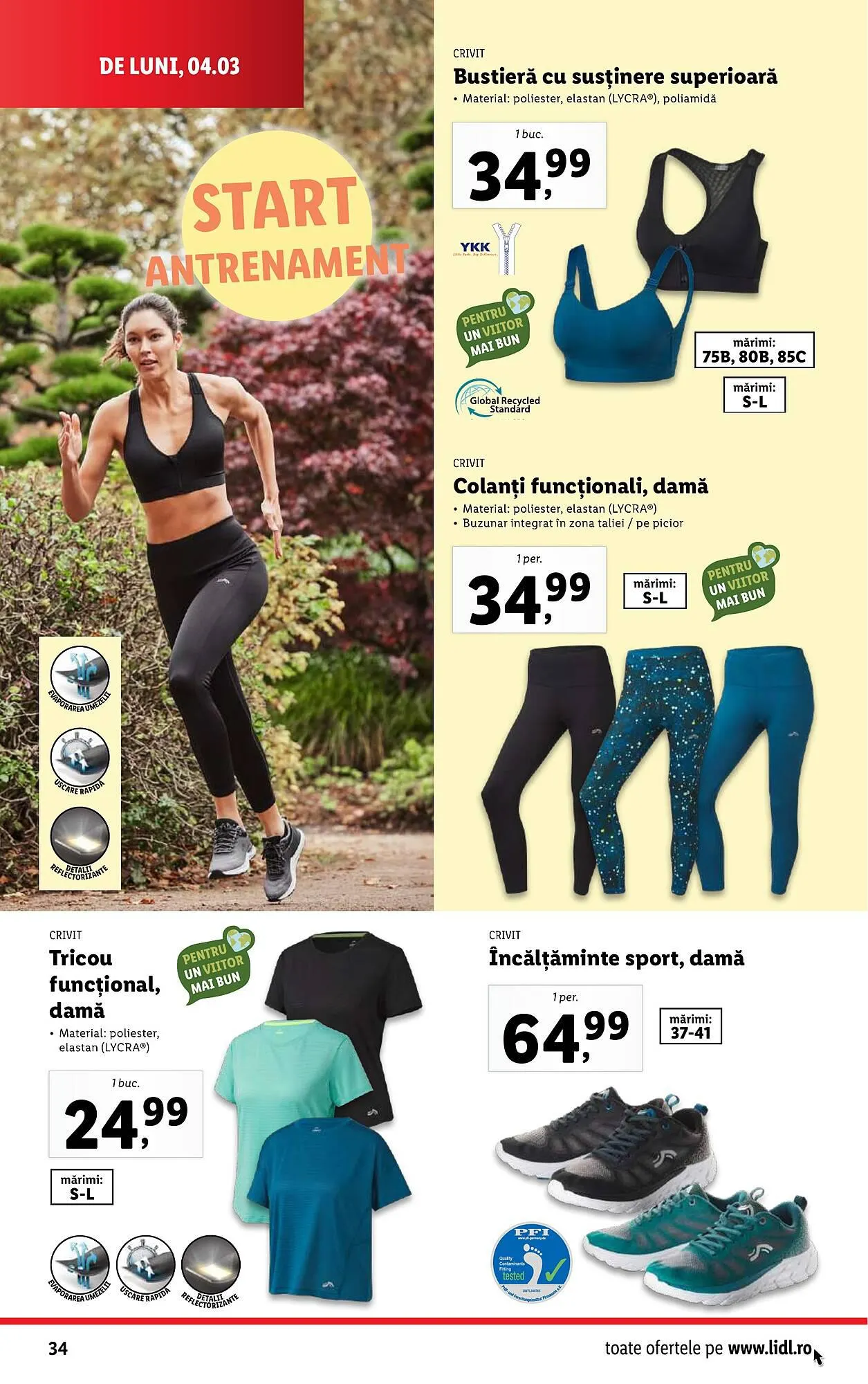 Catalog Lidl catalog de la 4 martie până la 10 martie 2024 - Revista Pagina 34