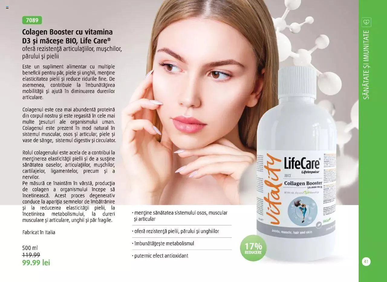 Catalog Catalog Life Care primavara-vara 2023 de la 1 martie până la 31 decembrie 2023 - Revista Pagina 43