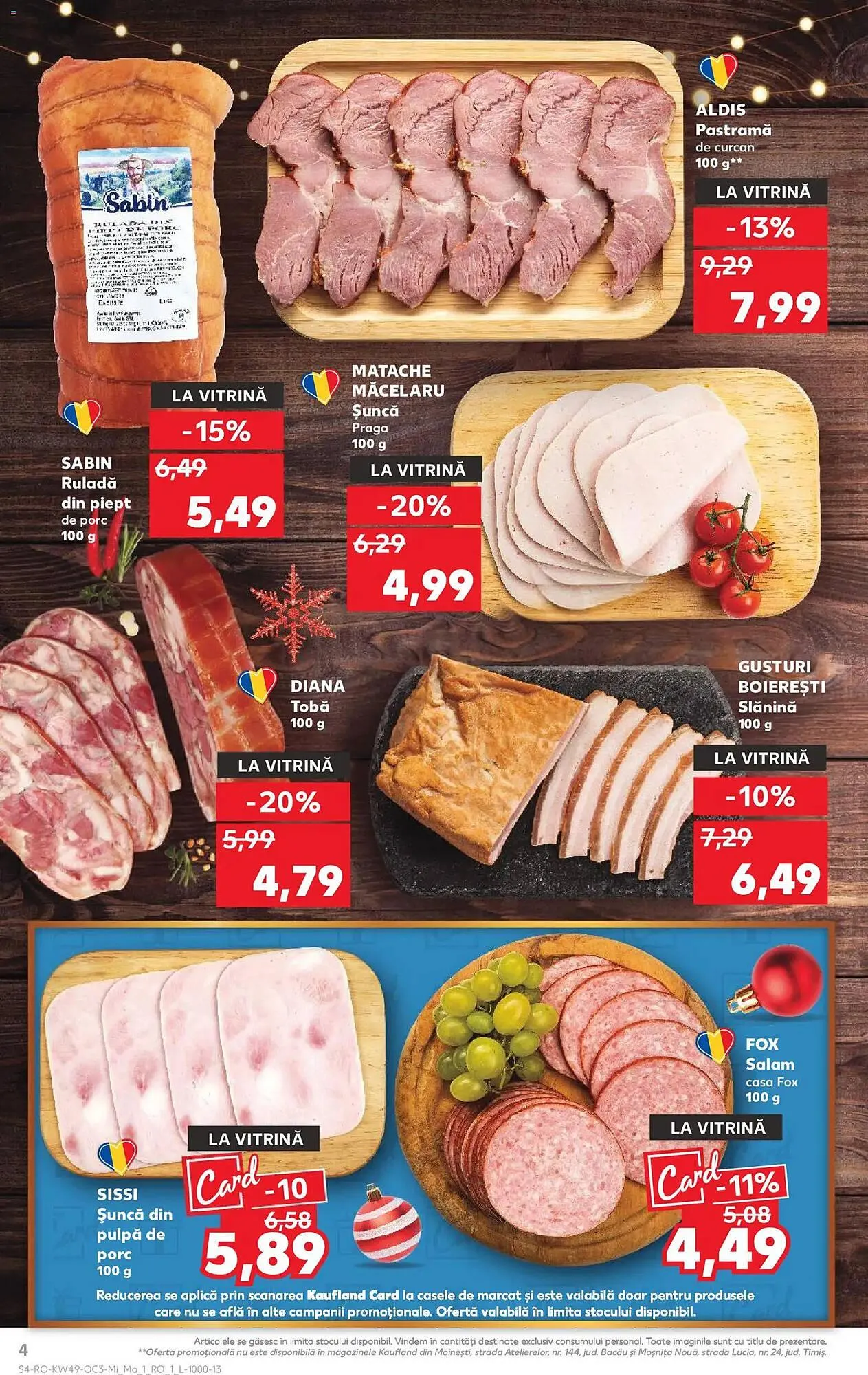Catalog Catalog Kaufland de la 3 decembrie până la 9 decembrie 2025 - Revista Pagina 4