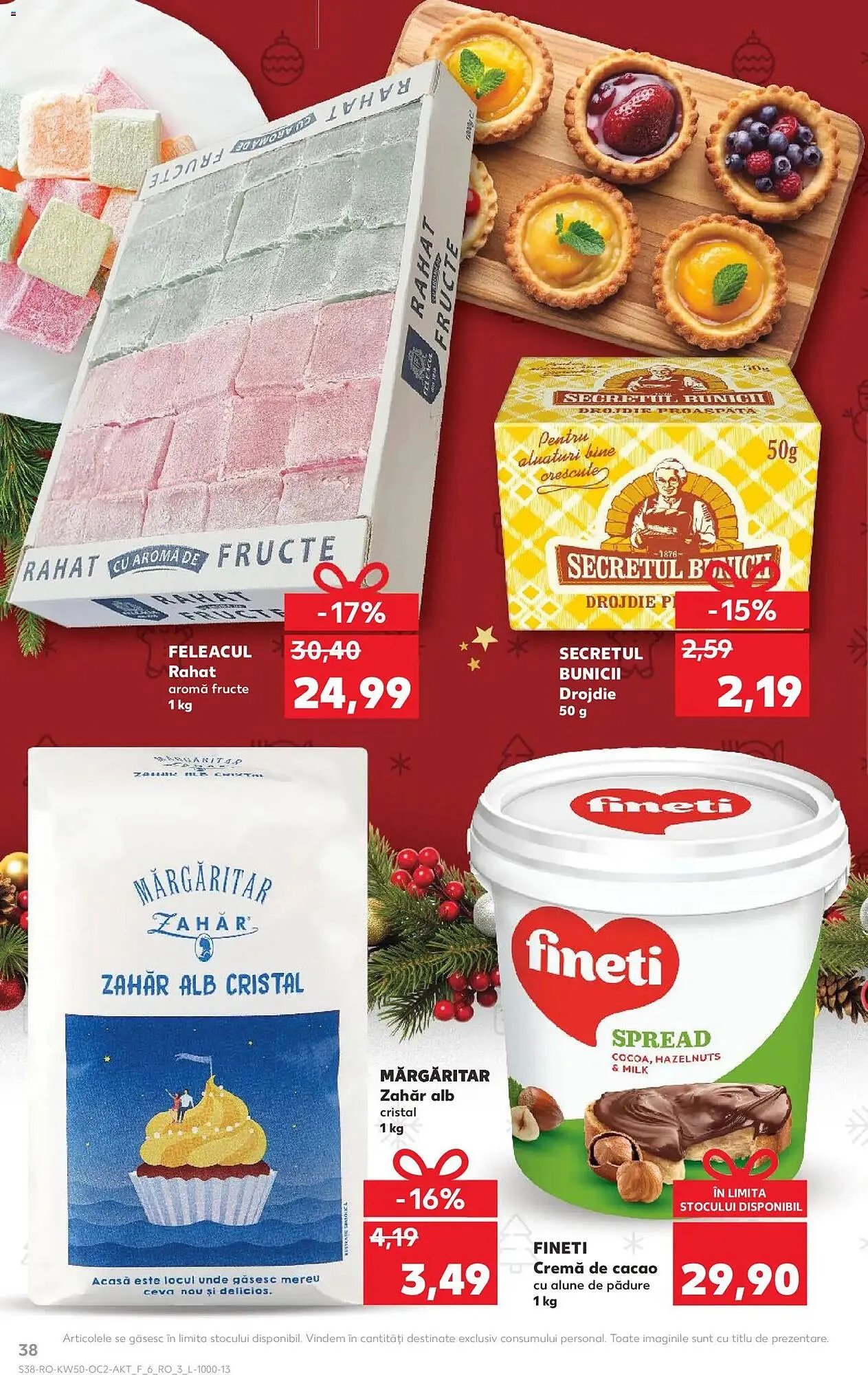 Catalog Catalog Kaufland de la 10 decembrie până la 16 decembrie 2025 - Revista Pagina 38
