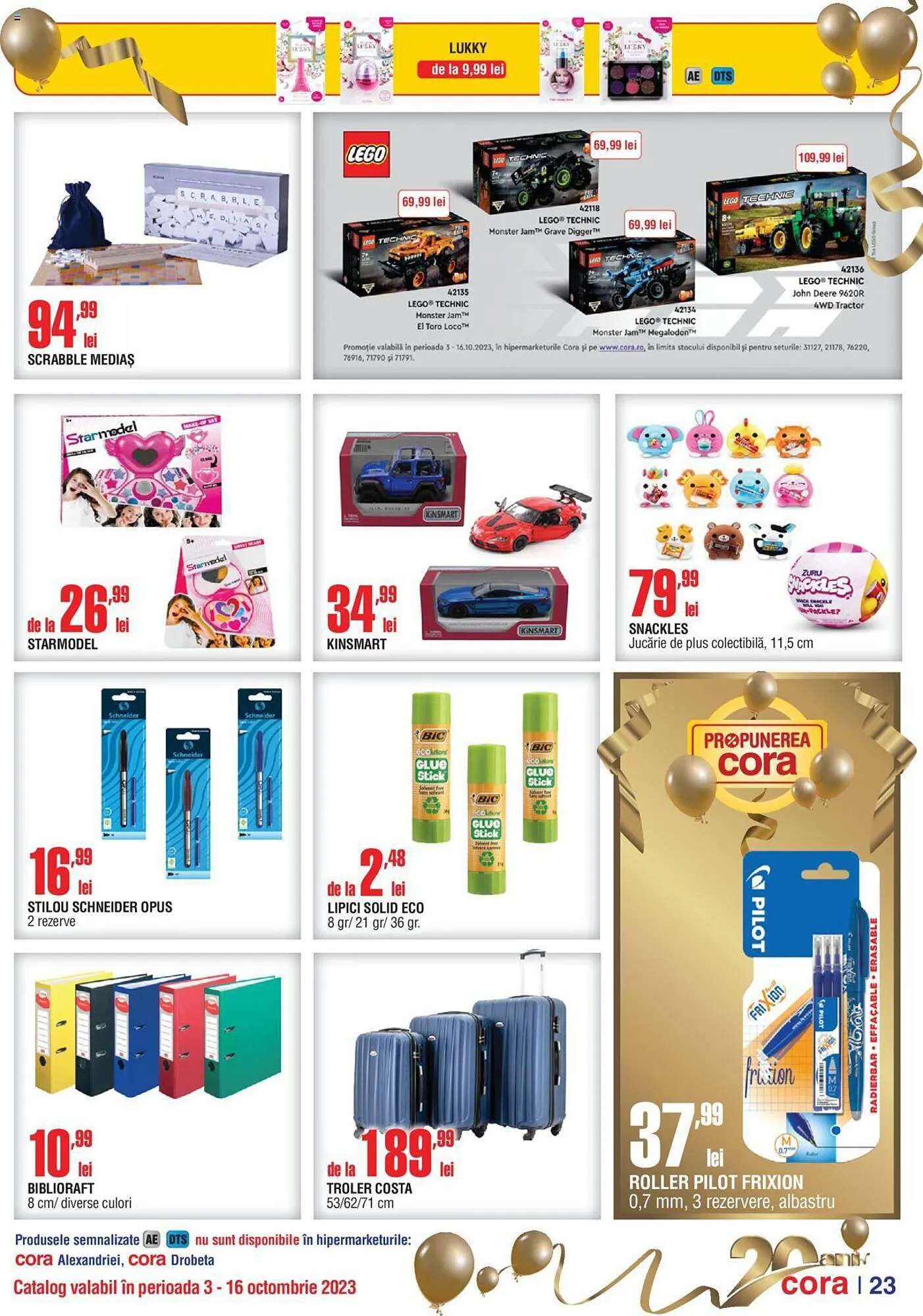 Catalog Cora catalog de la 3 octombrie până la 16 octombrie 2023 - Revista Pagina 23