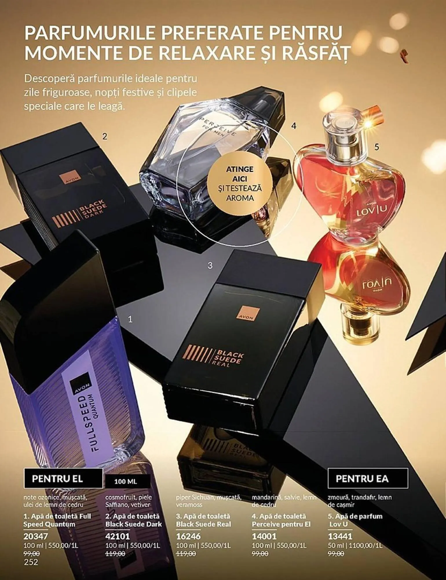 Catalog Catalog Avon de la 3 noiembrie până la 30 noiembrie 2025 - Revista Pagina 250