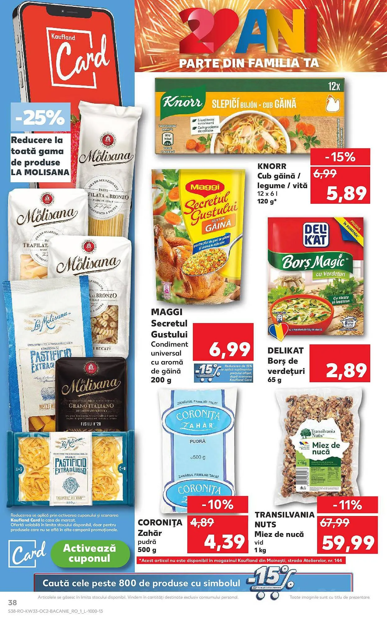 Catalog Catalog Kaufland de la 13 august până la 19 august 2025 - Revista Pagina 38