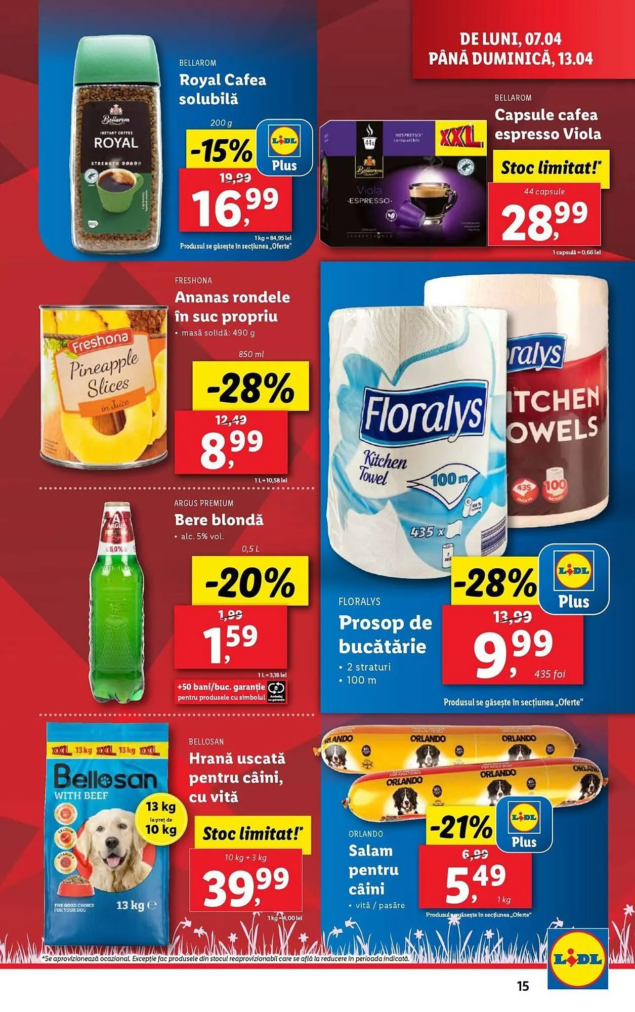 Catalog Catalog Lidl de la 7 aprilie până la 13 aprilie 2025 - Revista Pagina 15