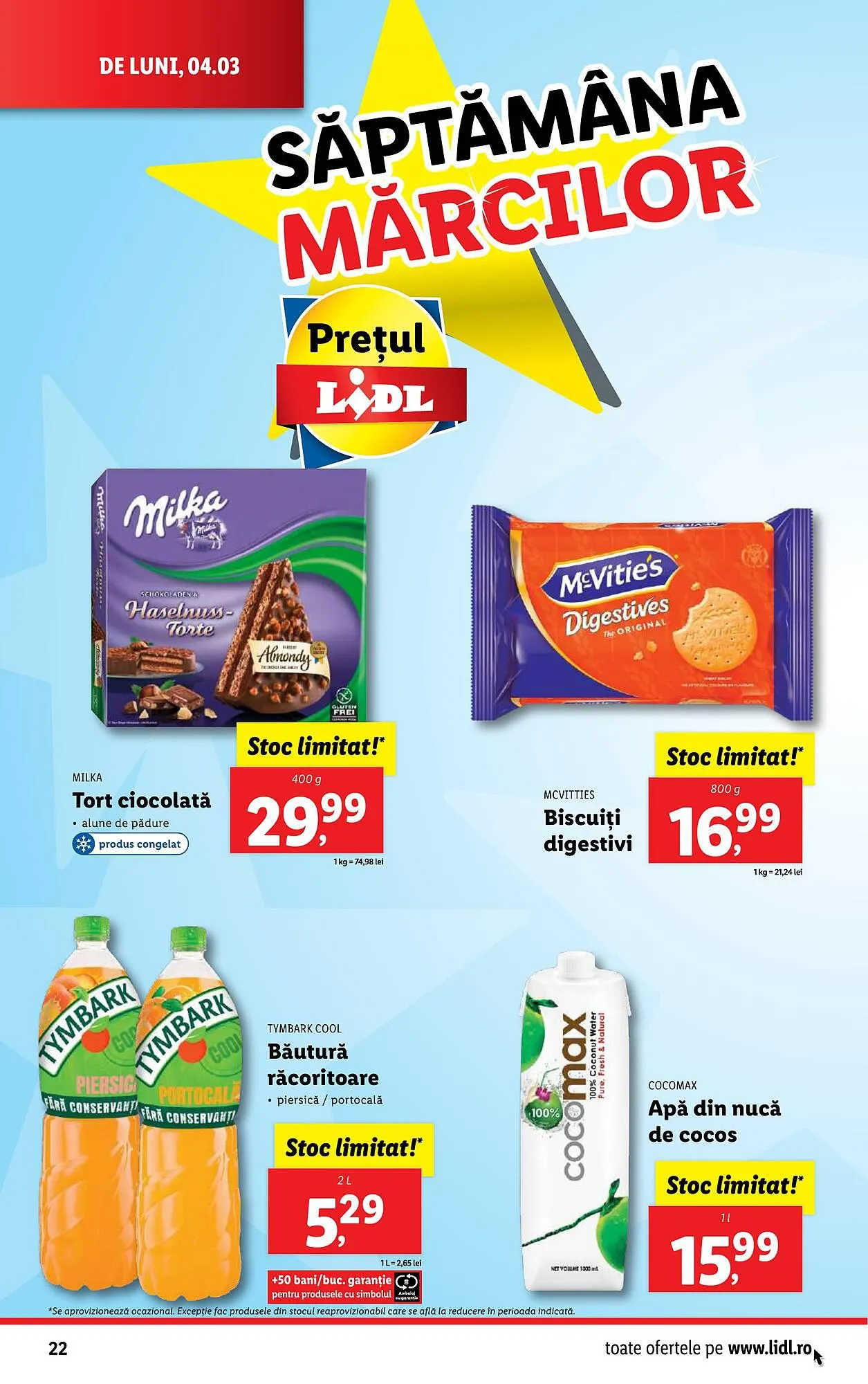 Catalog Lidl catalog de la 4 martie până la 10 martie 2024 - Revista Pagina 22