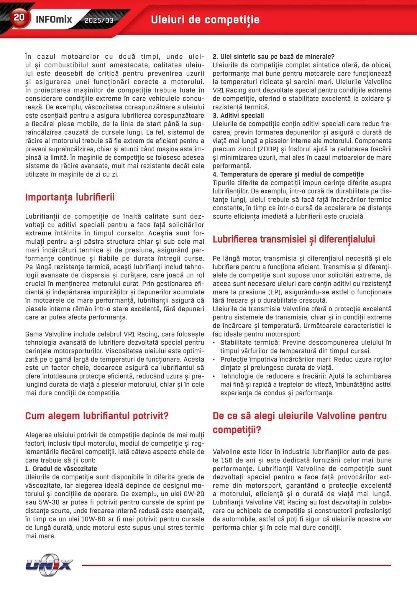 Catalog Catalog UNIX Auto de la 4 martie până la 31 martie 2025 - Revista Pagina 20